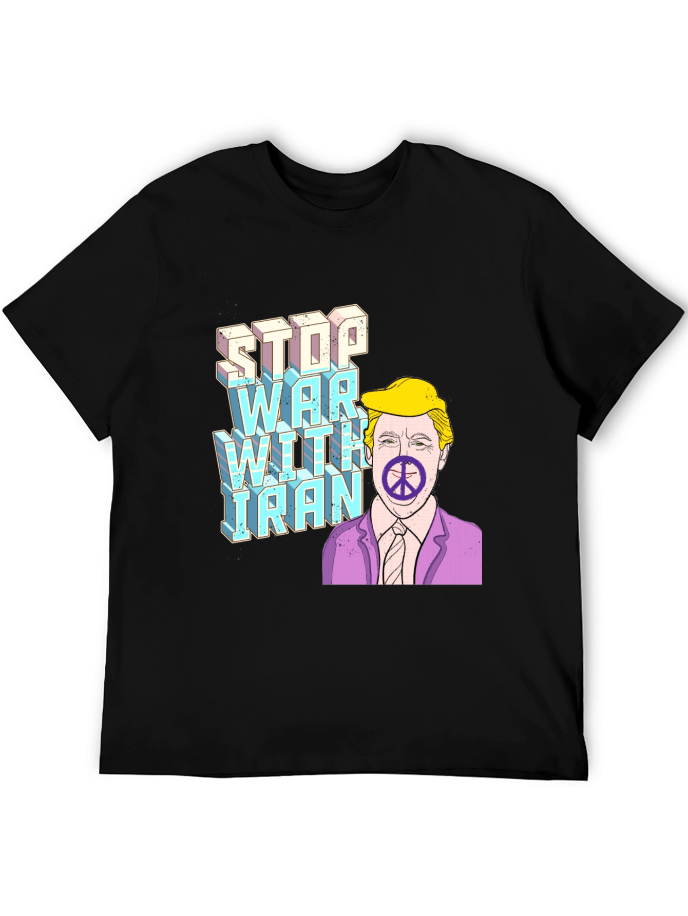 Stop War With Iran Graphic T-Shirt