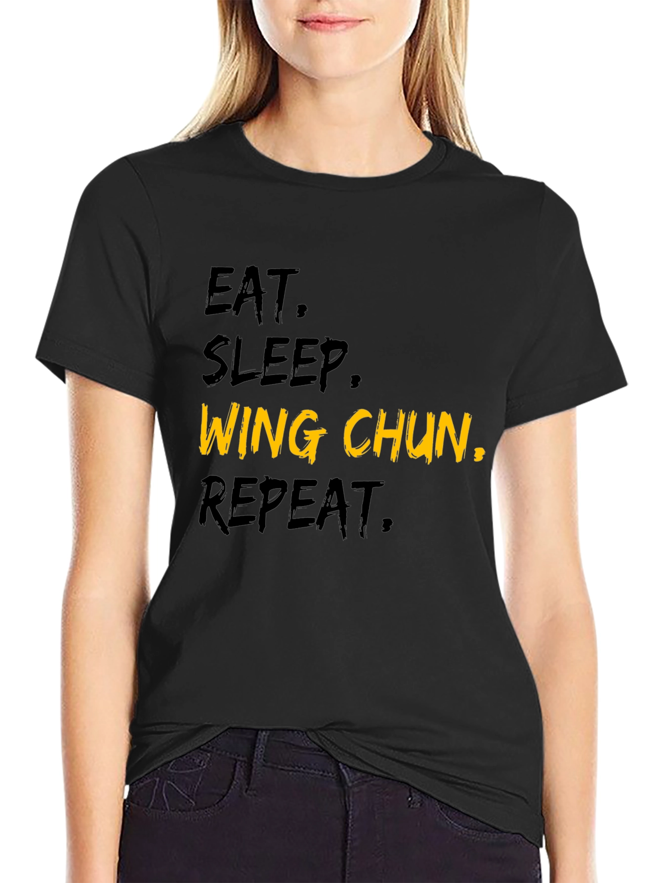 Eat Sleep Wing Chun Repeat T-Shirt