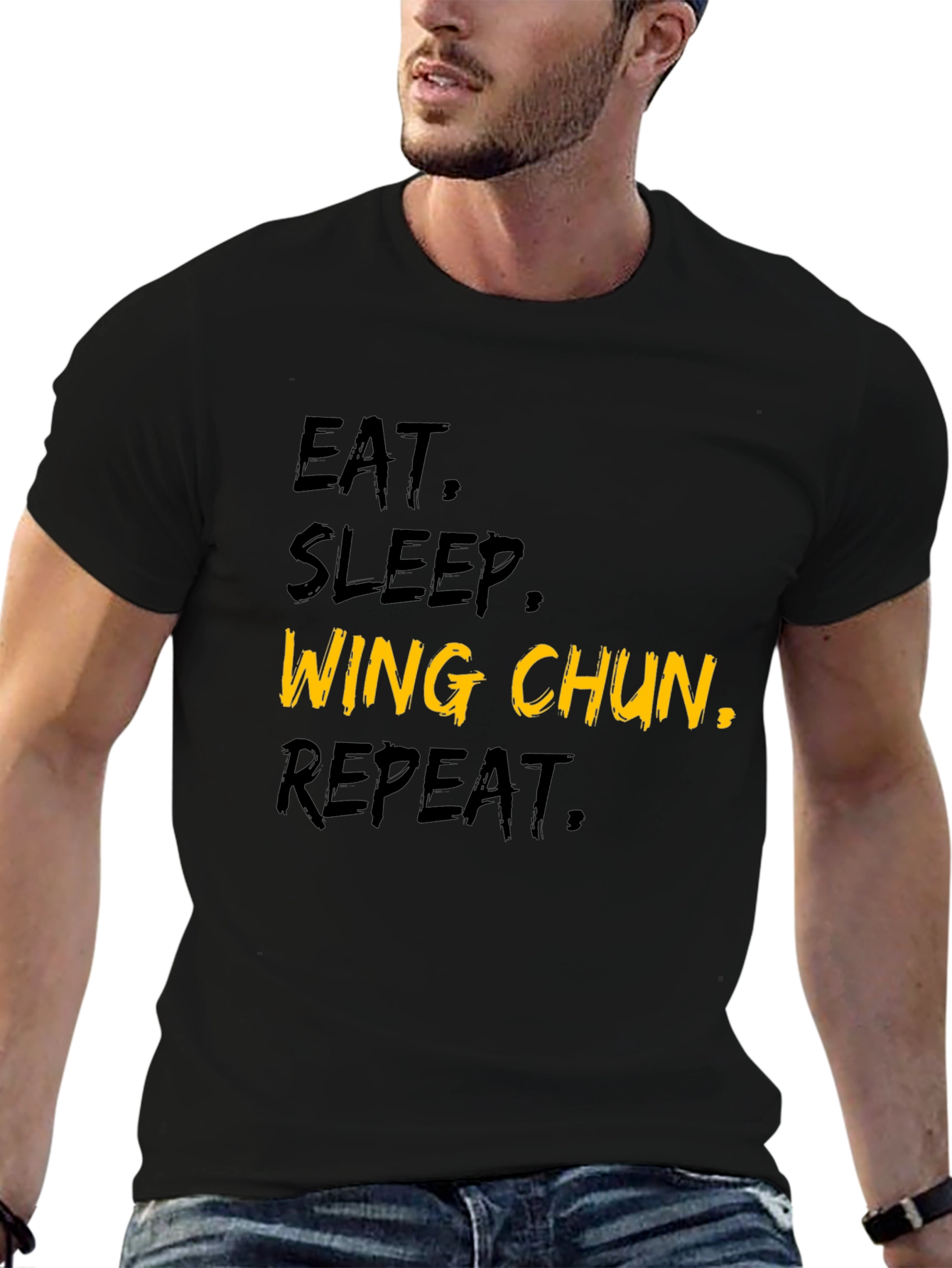 Eat Sleep Wing Chun Repeat T-Shirt