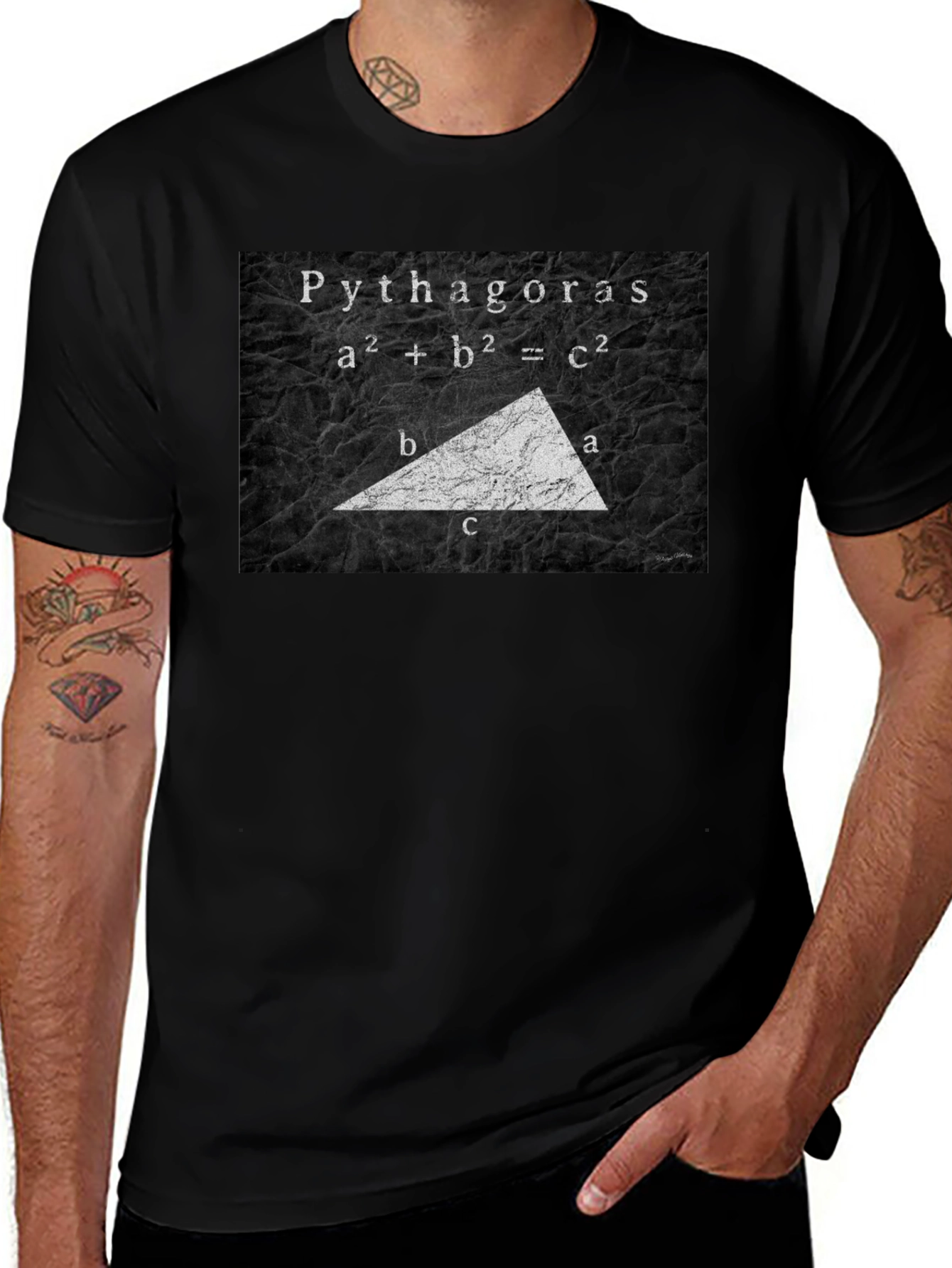 Pythagoras Theorem T-Shirt: Math Equation Tee