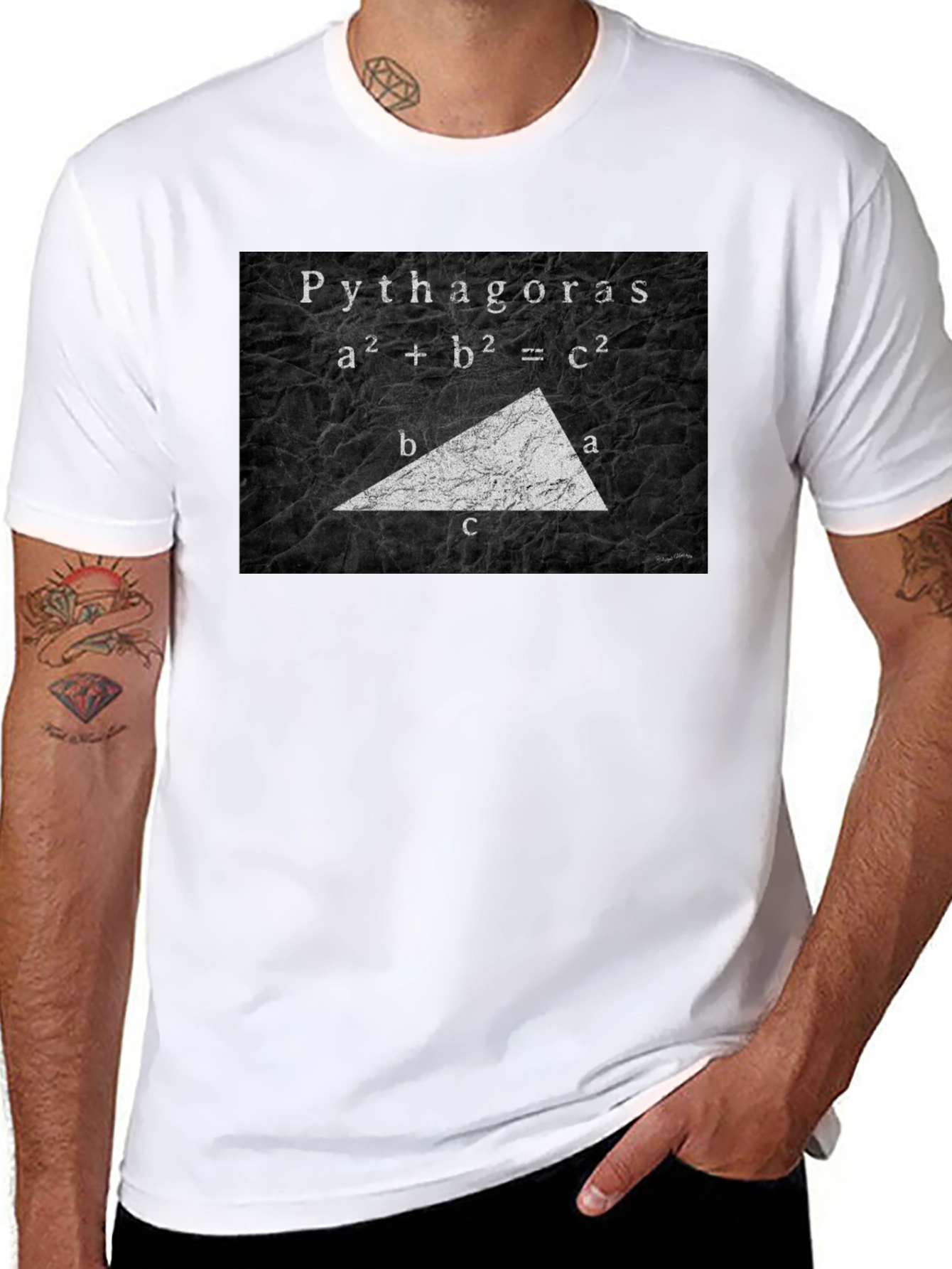 Pythagoras Theorem T-Shirt: Math Equation Tee