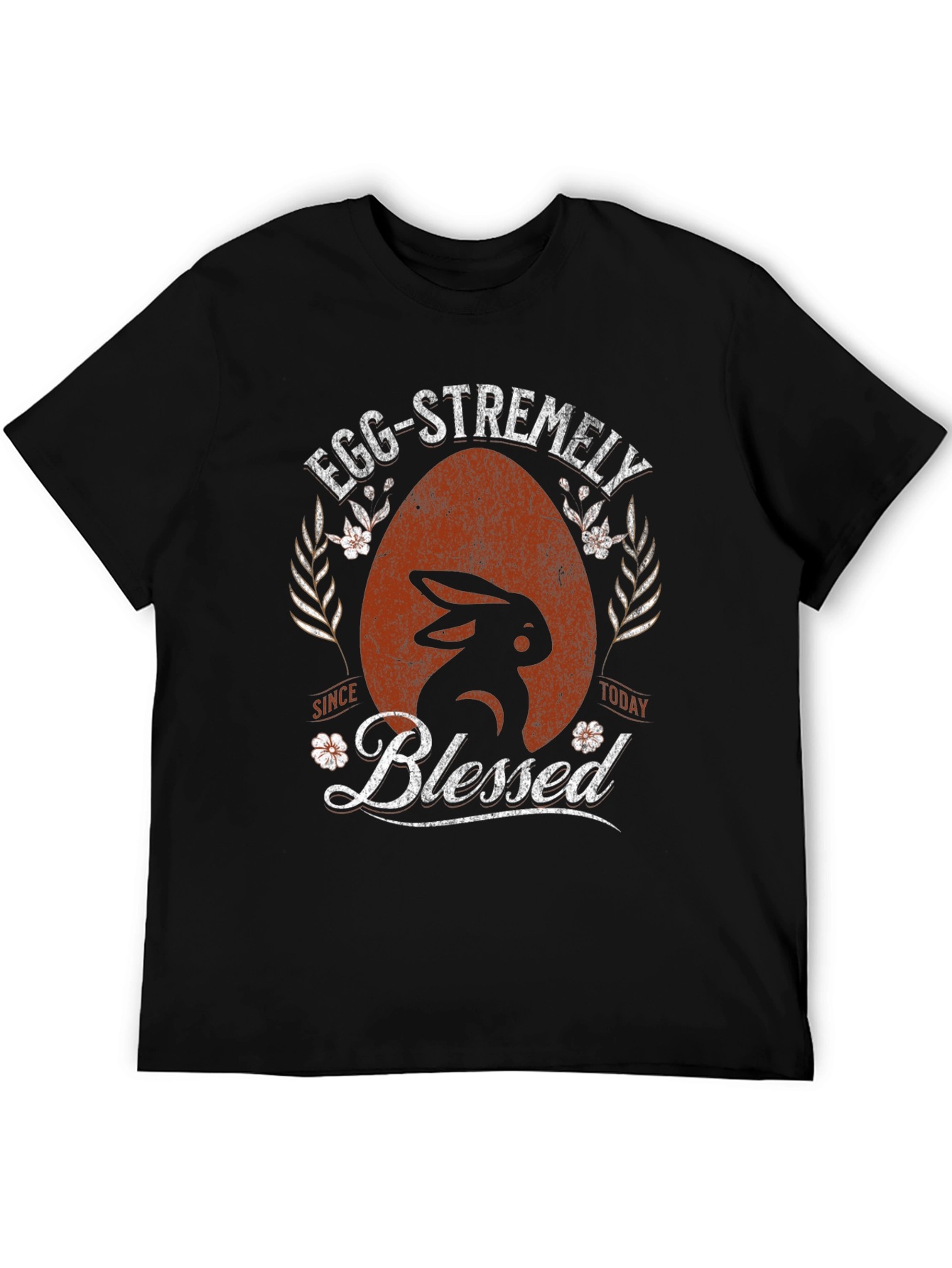 Egg-stremely Blessed Easter Bunny Graphic Tee