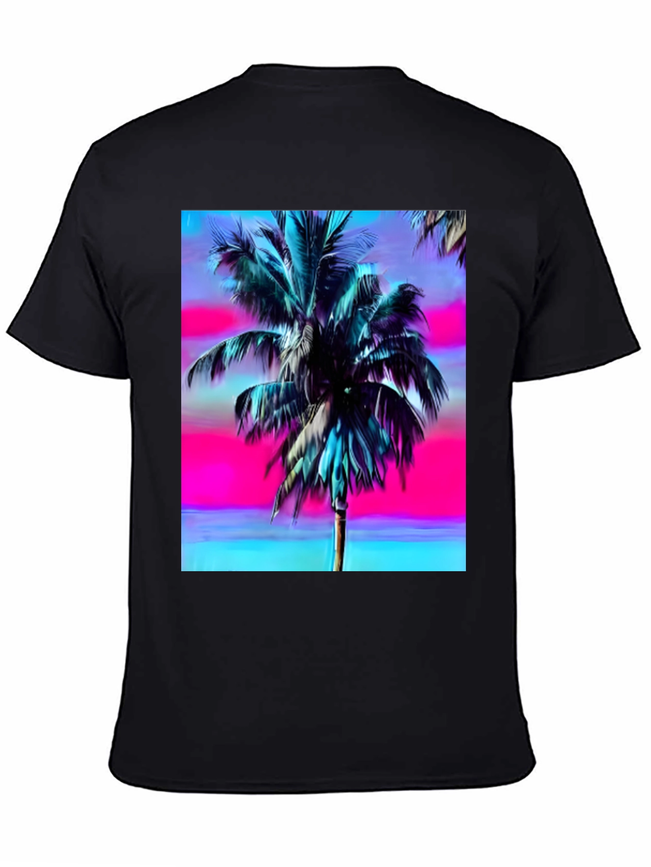 Vaporwave Palm Tree T-Shirt