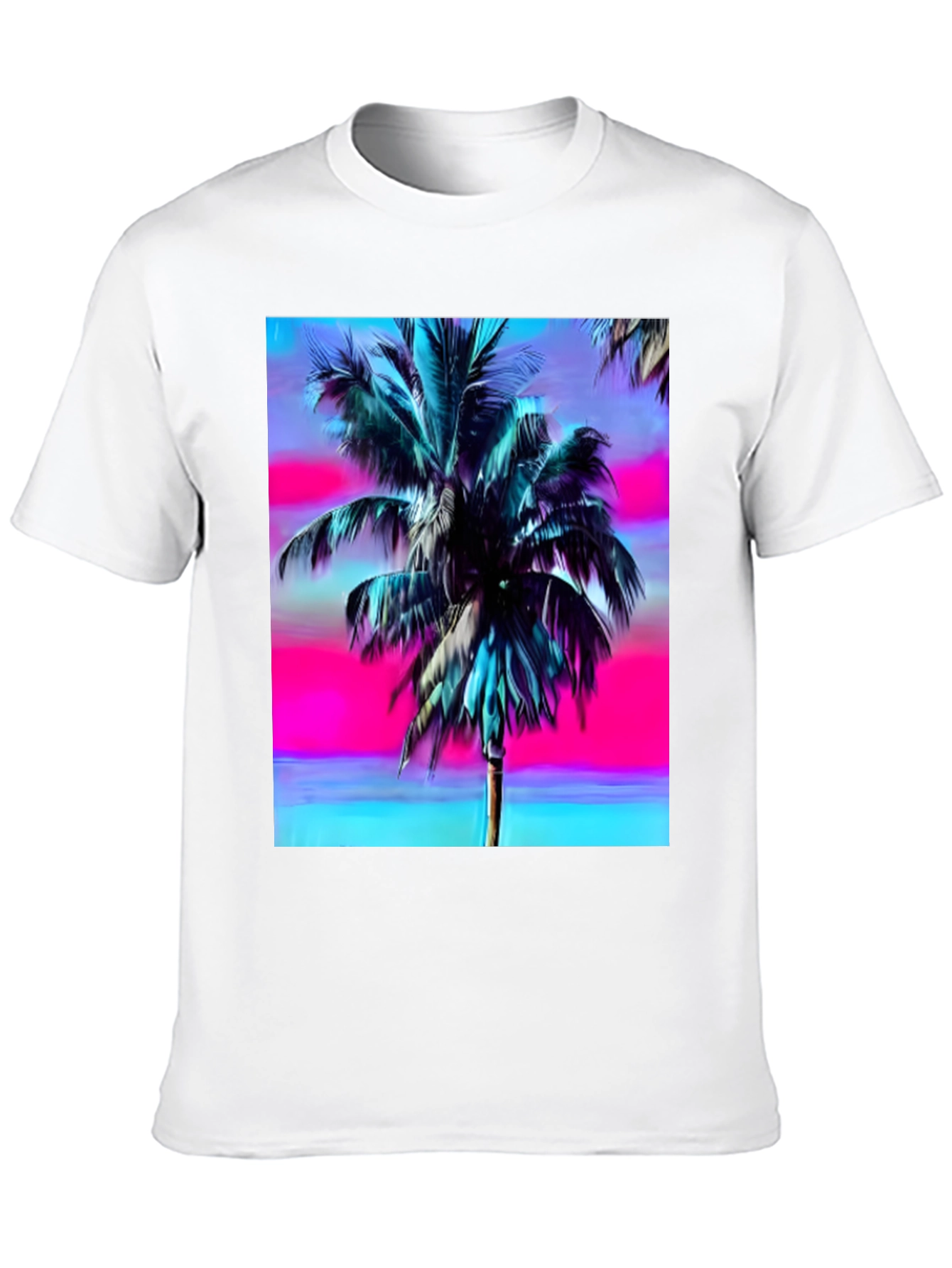 Vaporwave Palm Tree T-Shirt