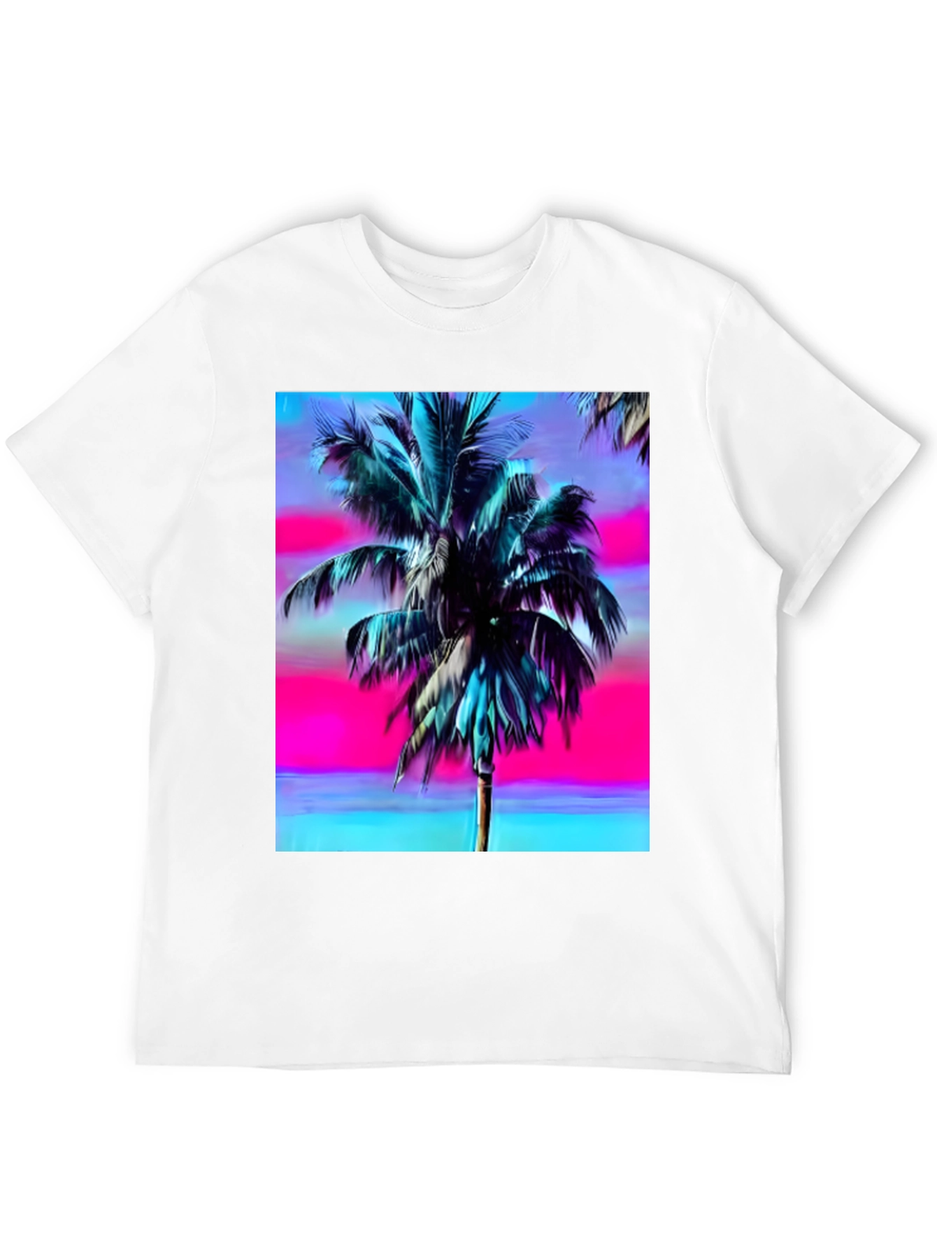 Vaporwave Palm Tree T-Shirt