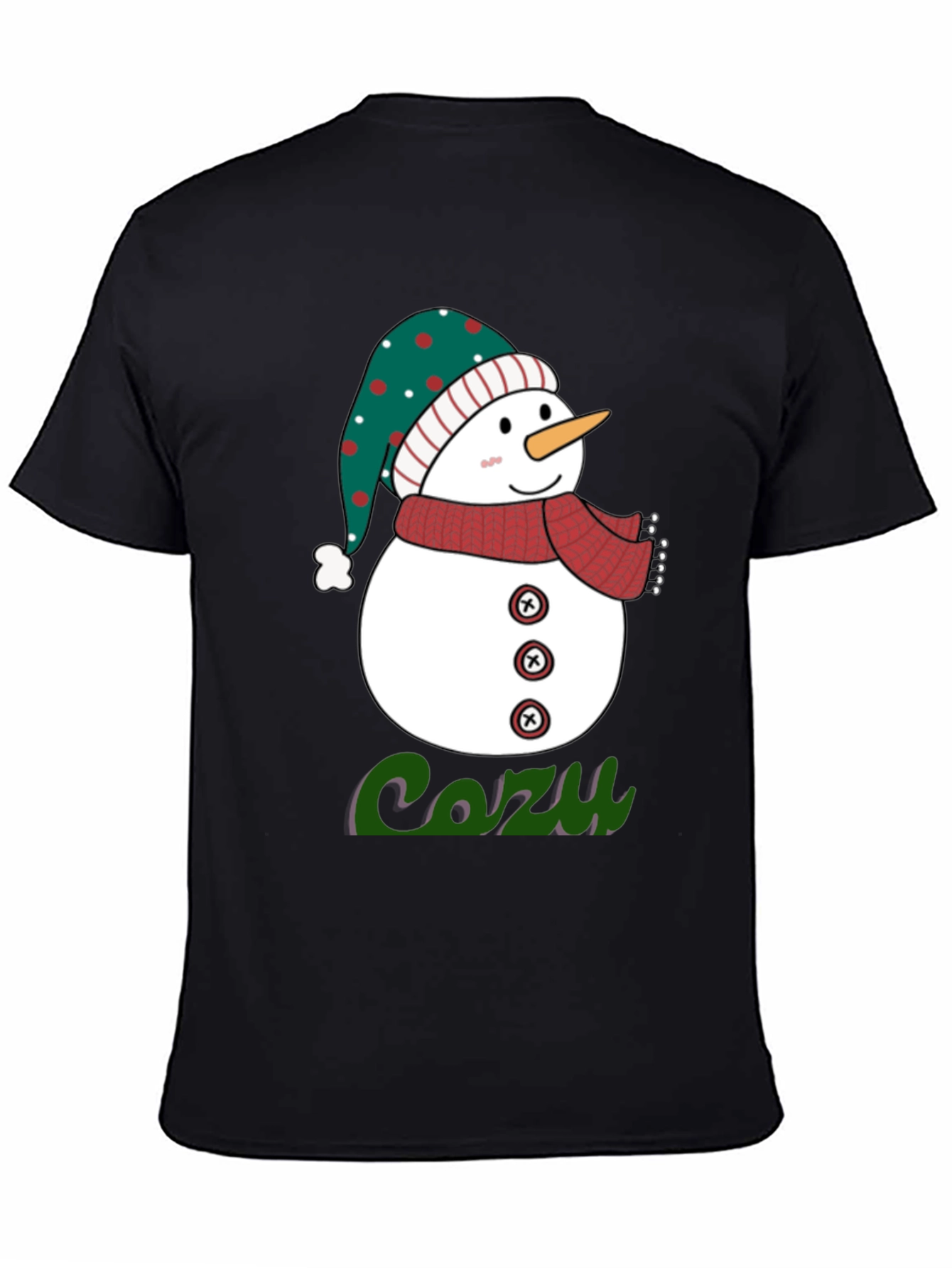 Cozy Snowman Graphic Tee