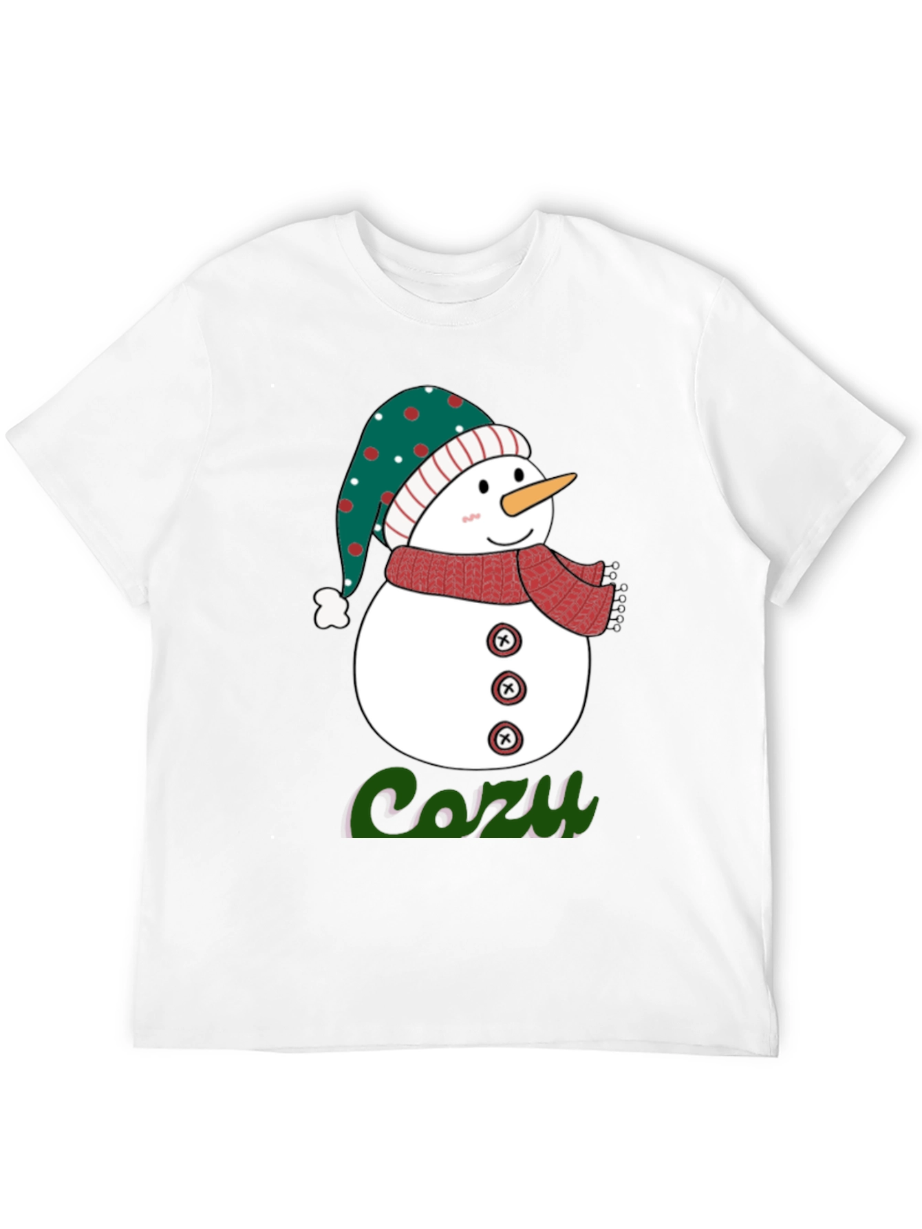 Cozy Snowman Graphic Tee