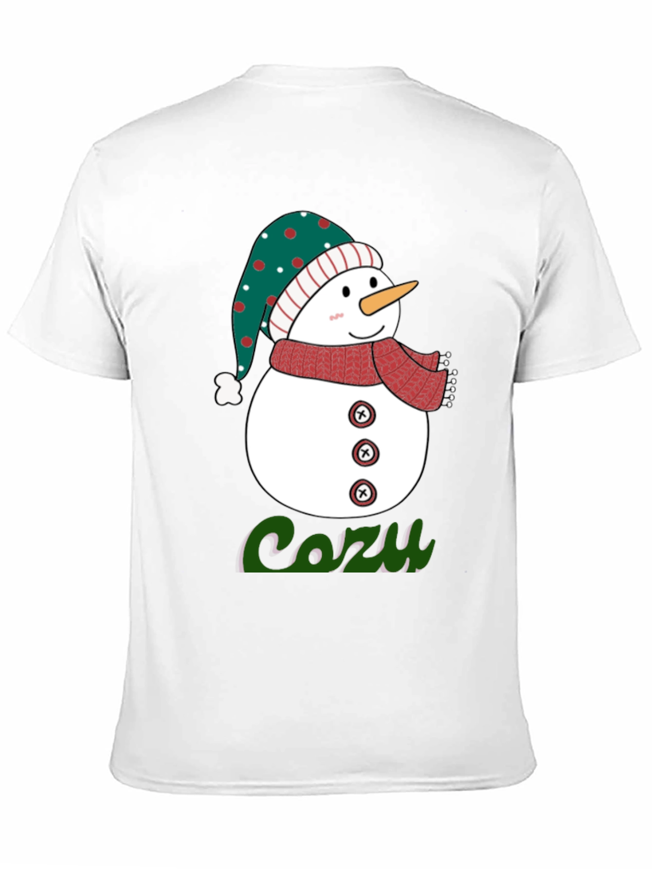 Cozy Snowman Graphic Tee