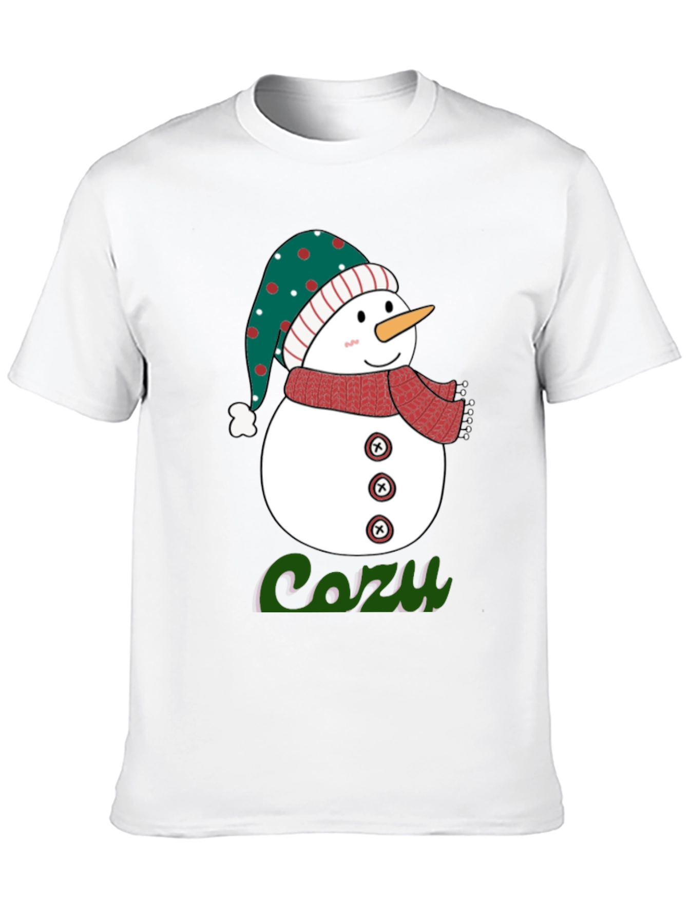 Cozy Snowman Graphic Tee