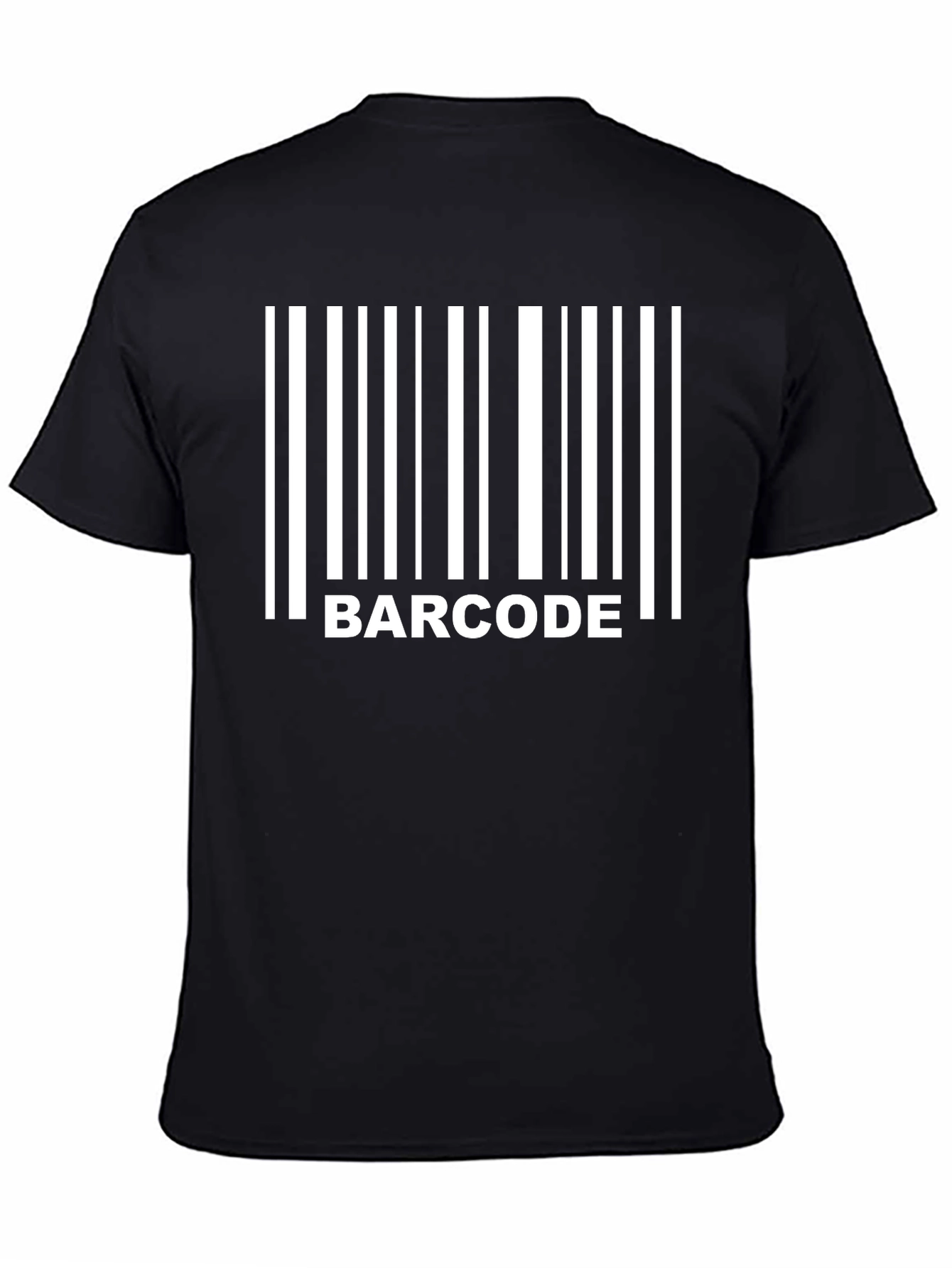 Barcode Graphic Tee - Funny Novelty T-Shirt