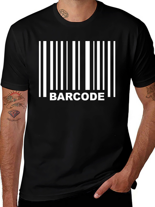 Barcode Graphic Tee - Funny Novelty T-Shirt