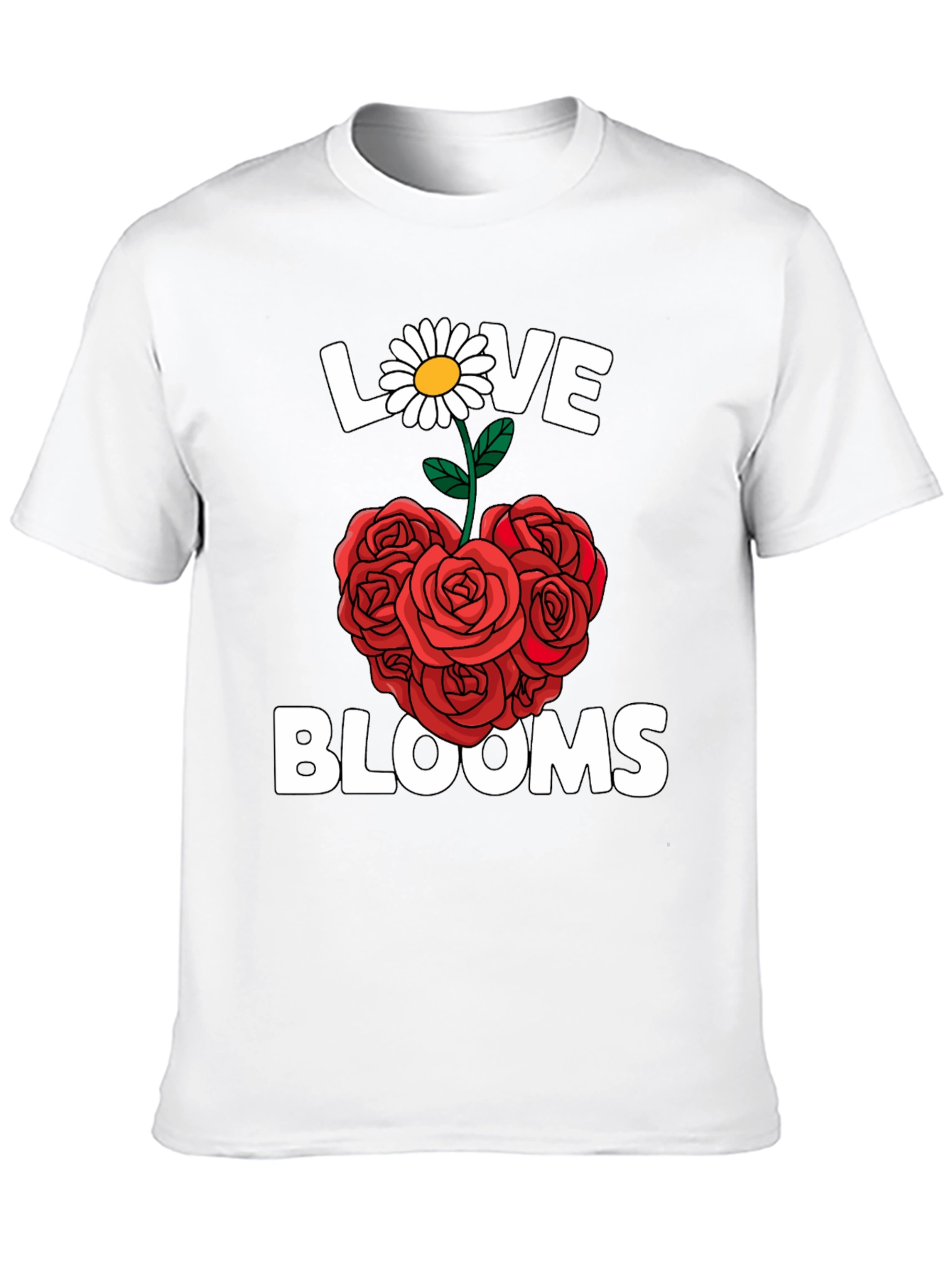 Love Blooms Graphic T-Shirt