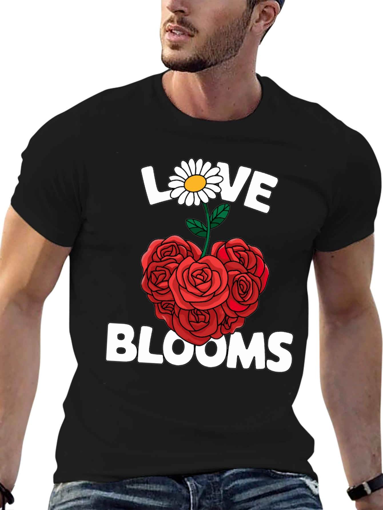 Love Blooms Graphic T-Shirt