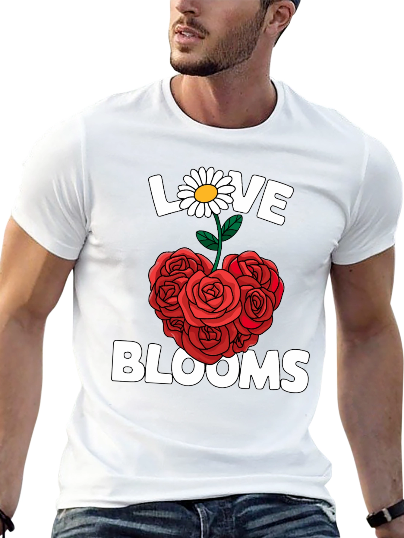 Love Blooms Graphic T-Shirt