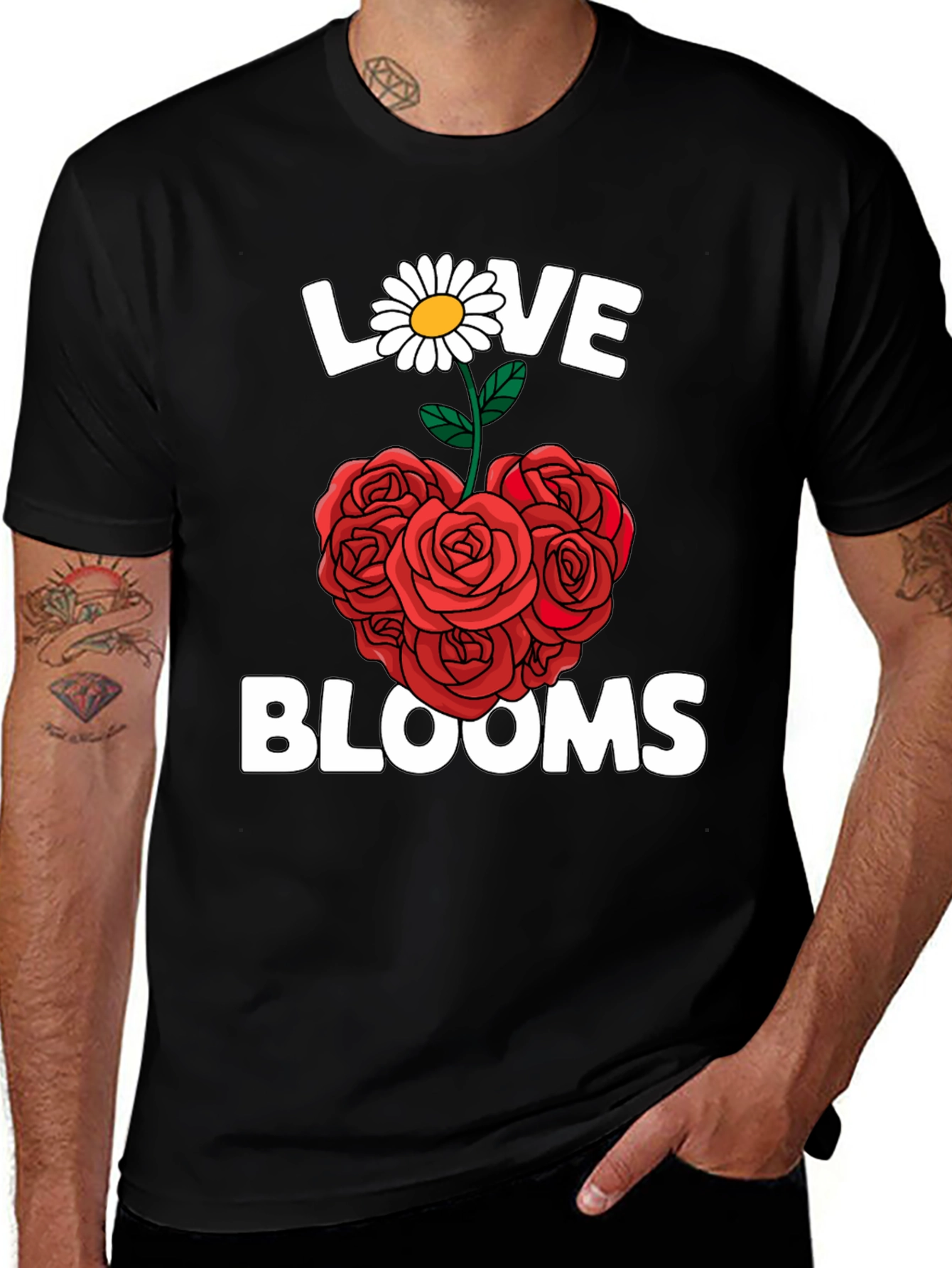 Love Blooms Graphic T-Shirt