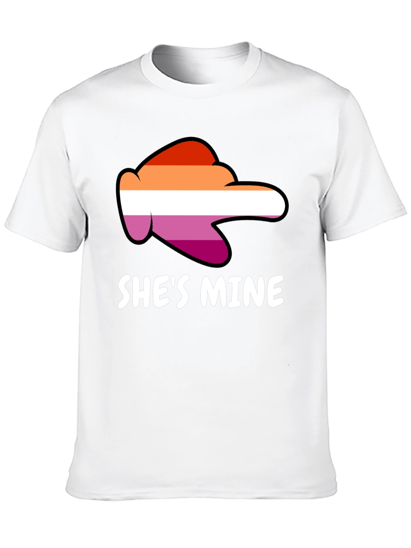 Shes Mine Lesbian Pride T-Shirt