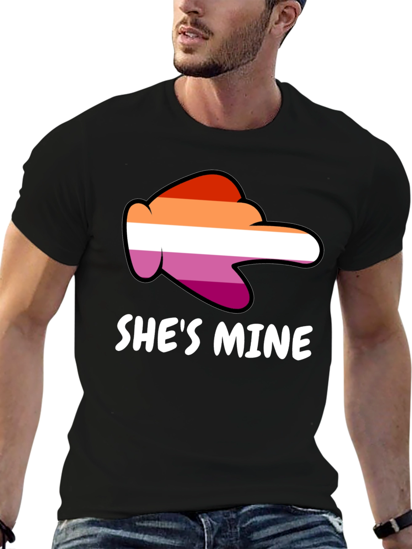 Shes Mine Lesbian Pride T-Shirt