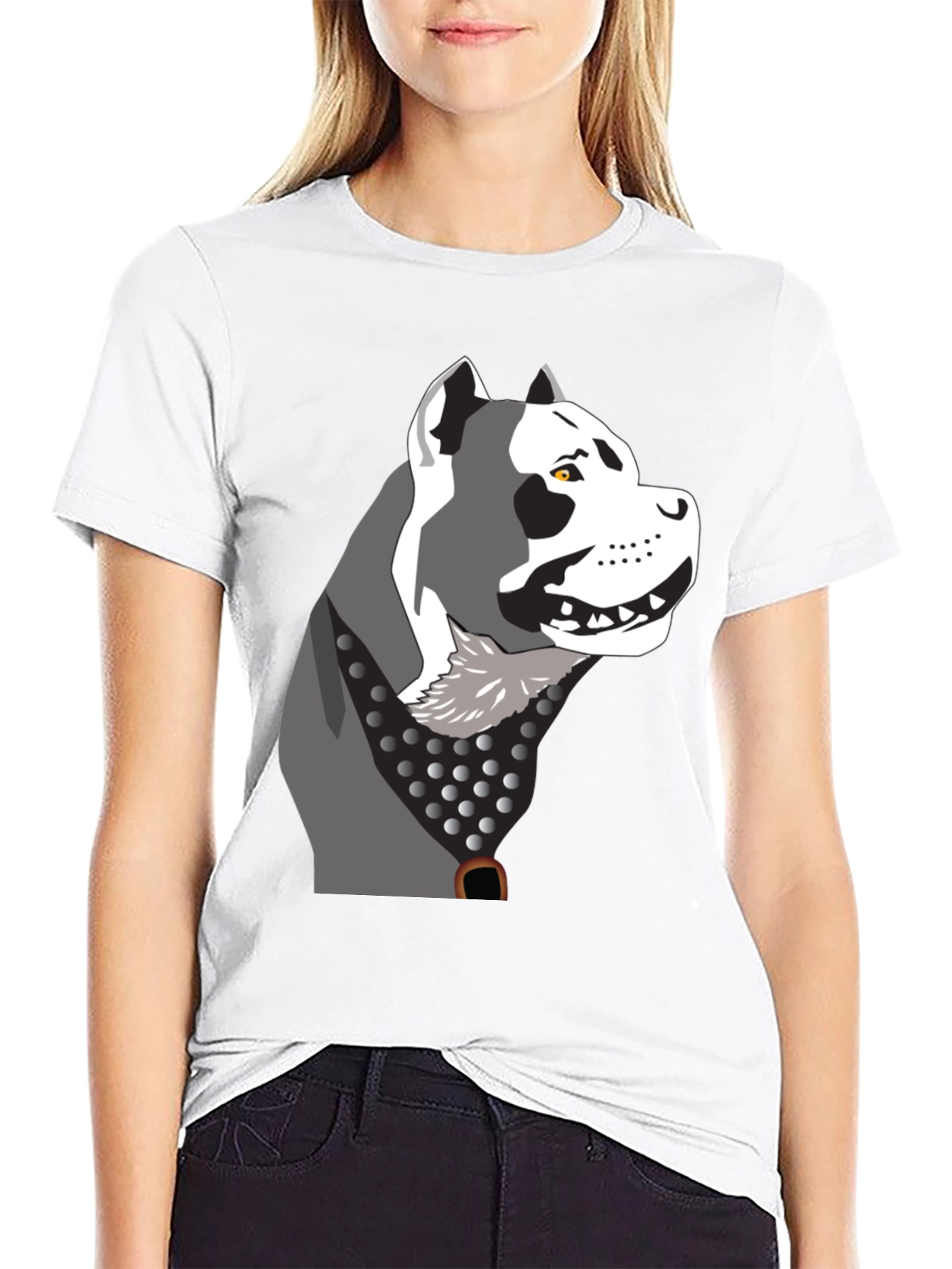 Pitbull Dog Graphic T-Shirt - Cool Pet Lover Tee