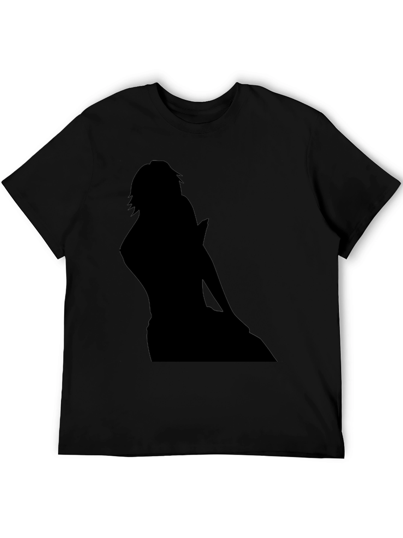 Silhouette Graphic Black T-Shirt