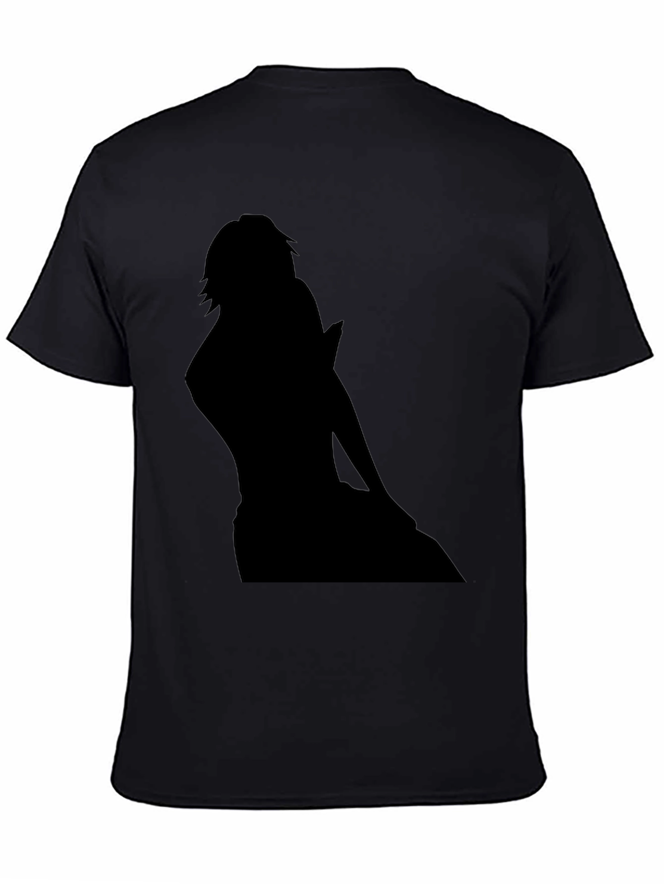 Silhouette Graphic Black T-Shirt