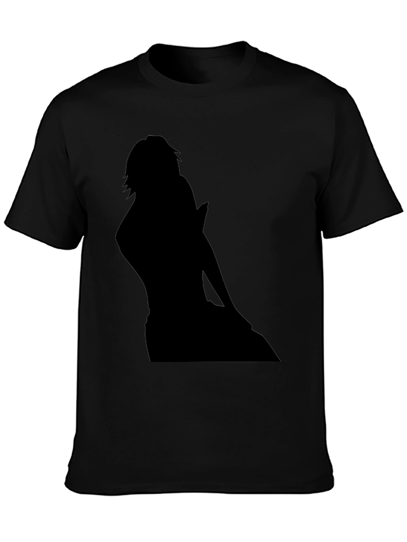 Silhouette Graphic Black T-Shirt