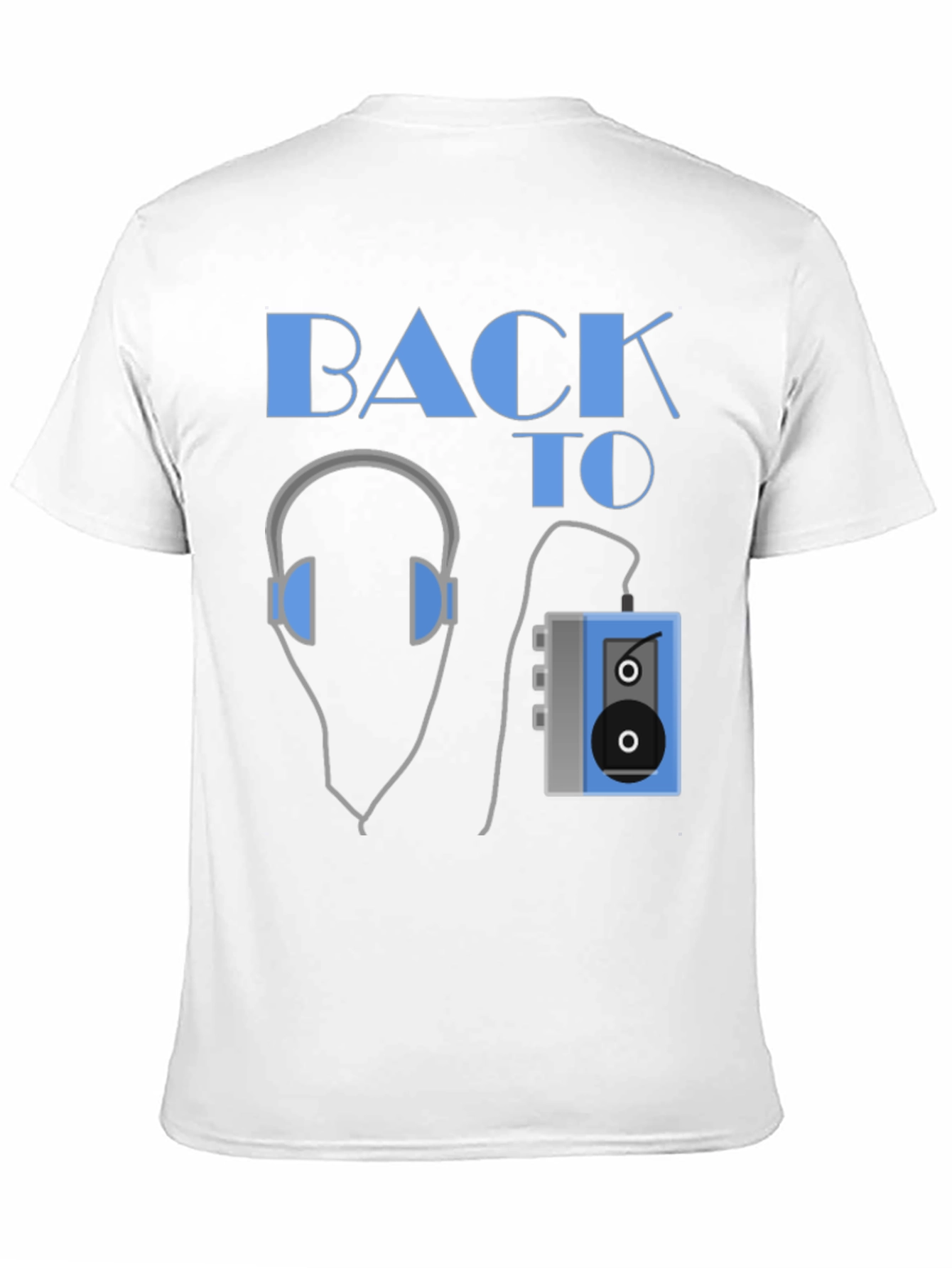 Back To The 80s Cassette Player T-Shirt