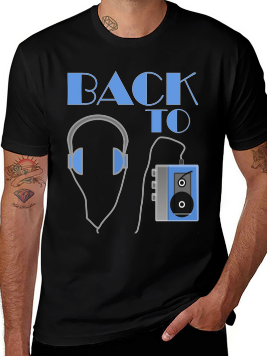 Back To The 80s Cassette Player T-Shirt