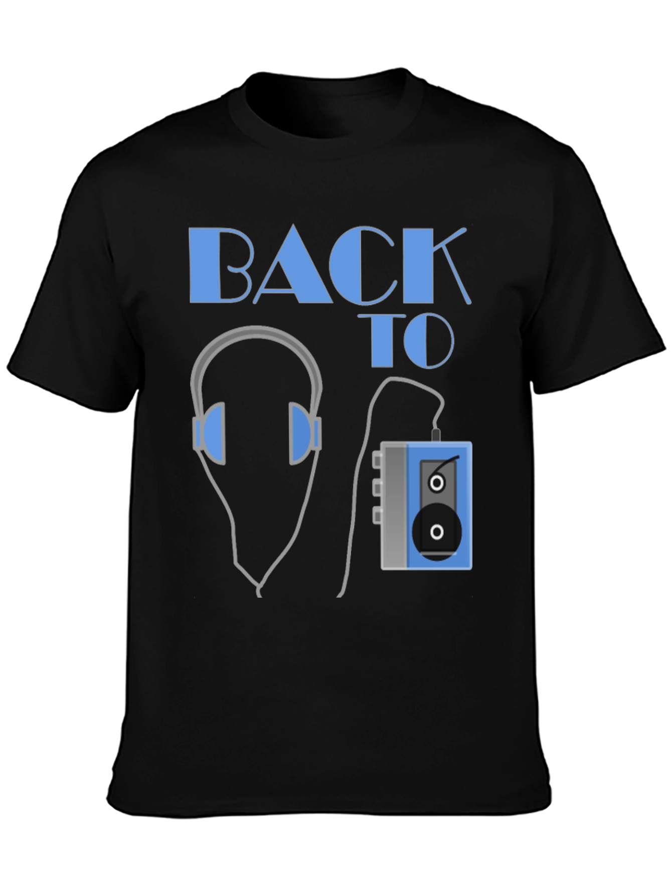 Back To The 80s Cassette Player T-Shirt