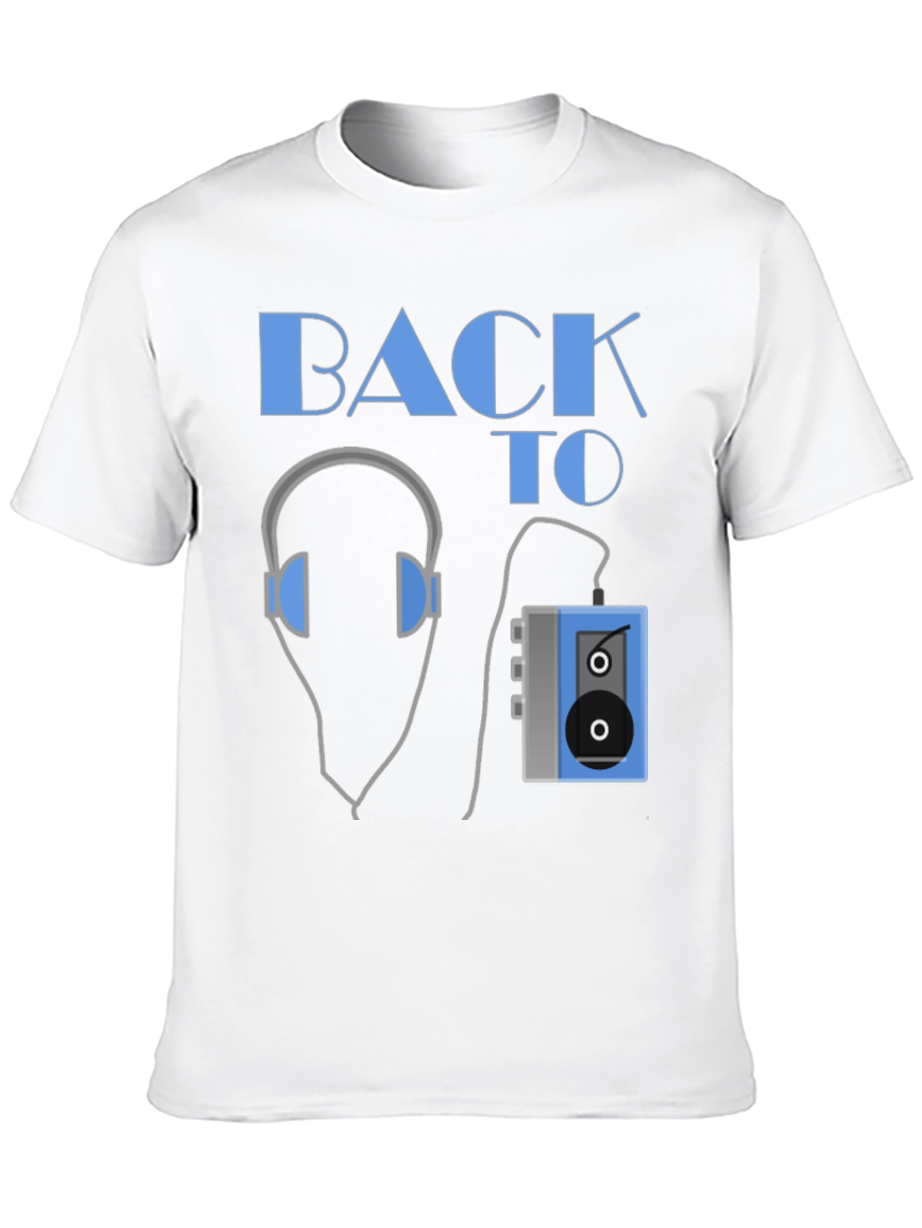 Back To The 80s Cassette Player T-Shirt