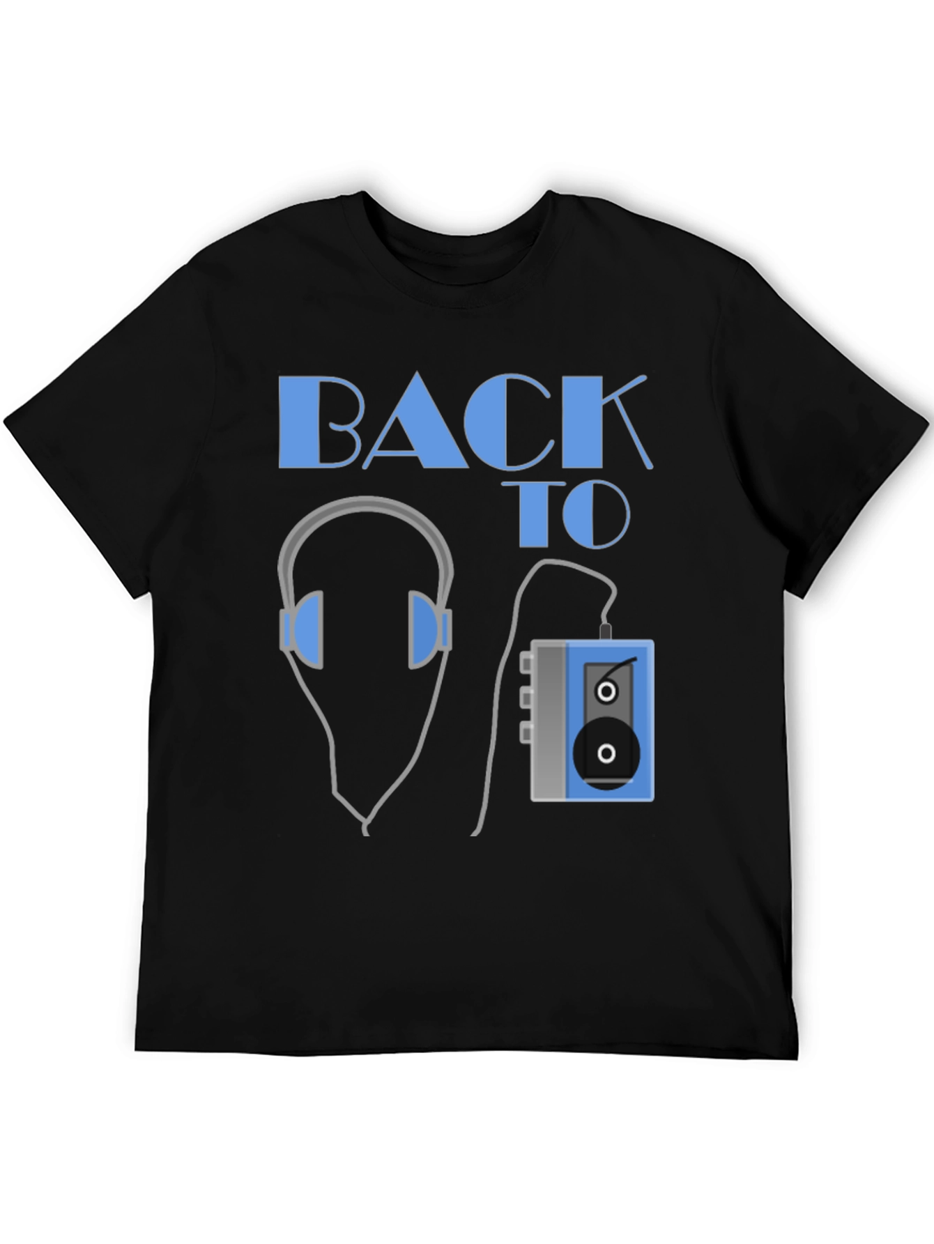 Back To The 80s Cassette Player T-Shirt