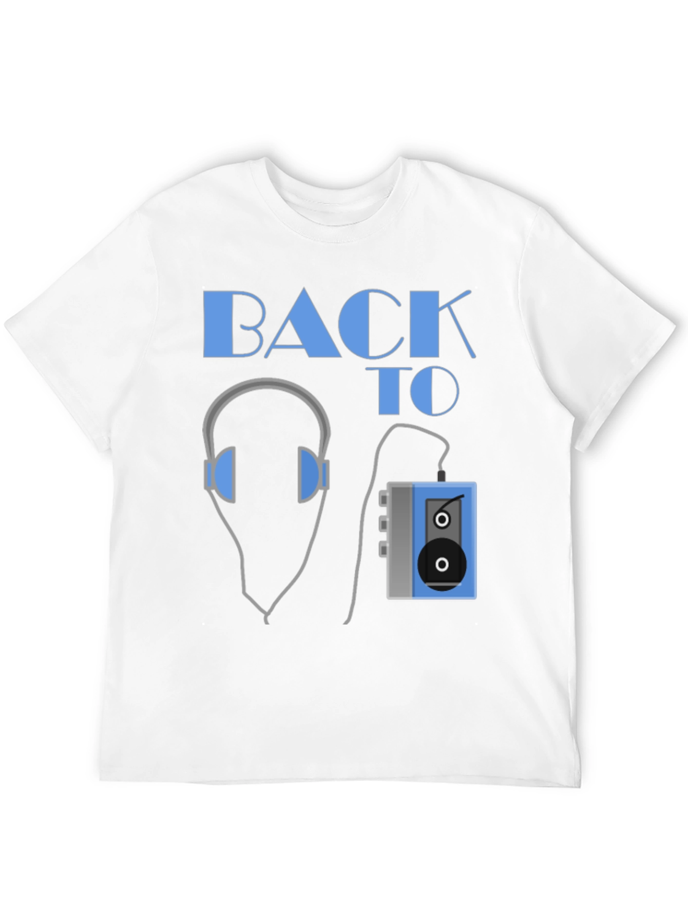 Back To The 80s Cassette Player T-Shirt