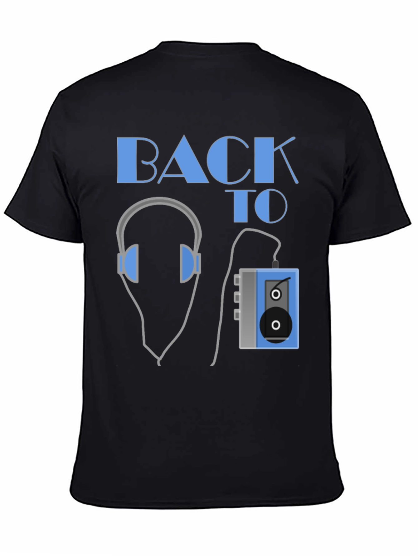 Back To The 80s Cassette Player T-Shirt