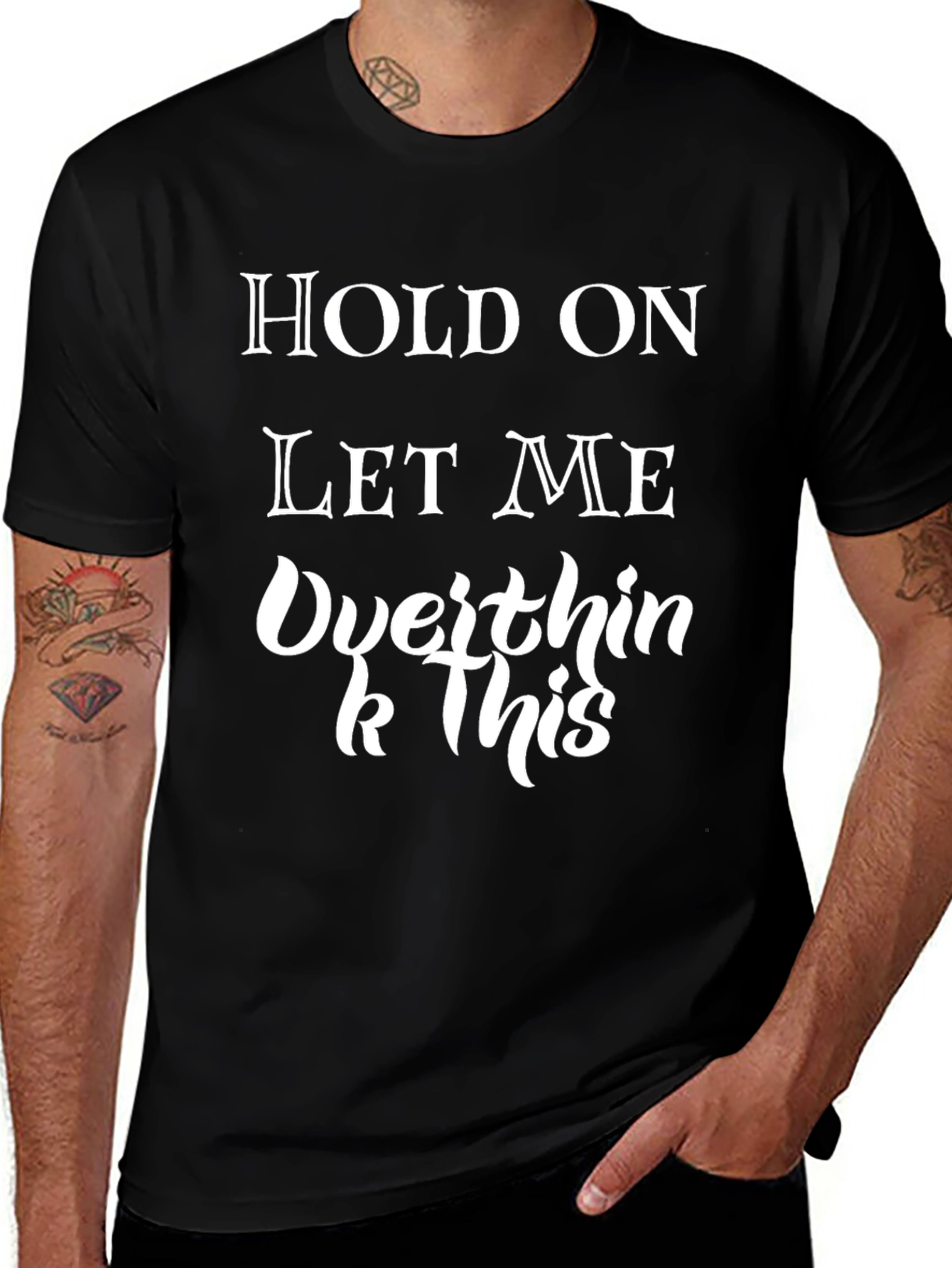 Overthink This T-Shirt - Funny Graphic Tee