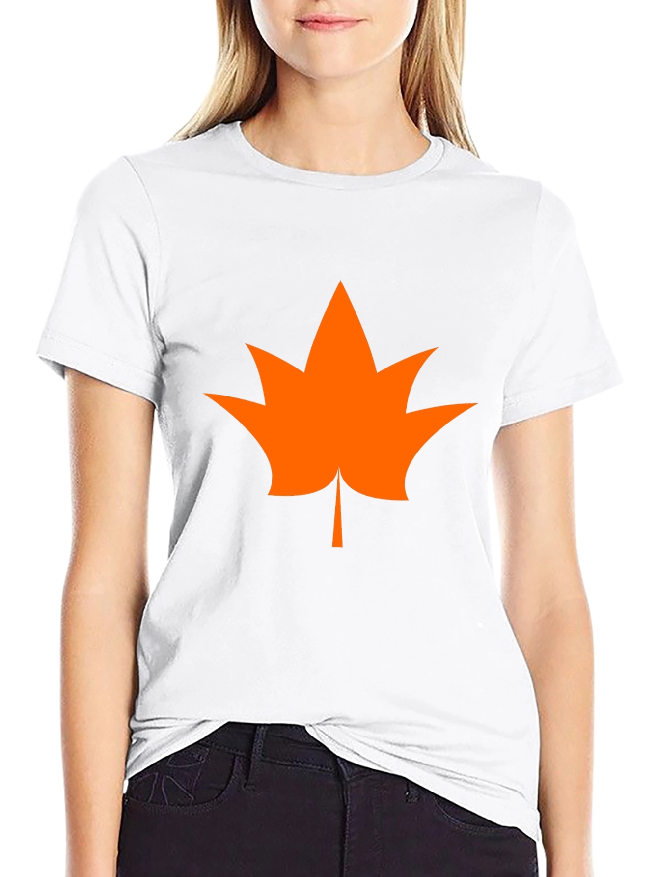Maple Leaf Graphic Tee - Stylish Casual Wear