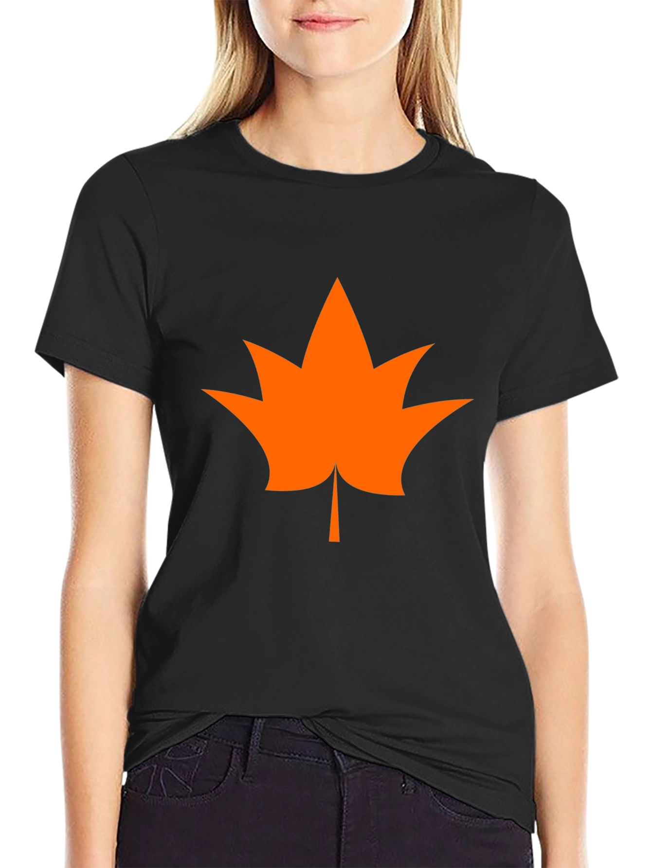 Maple Leaf Graphic Tee - Stylish Casual Wear