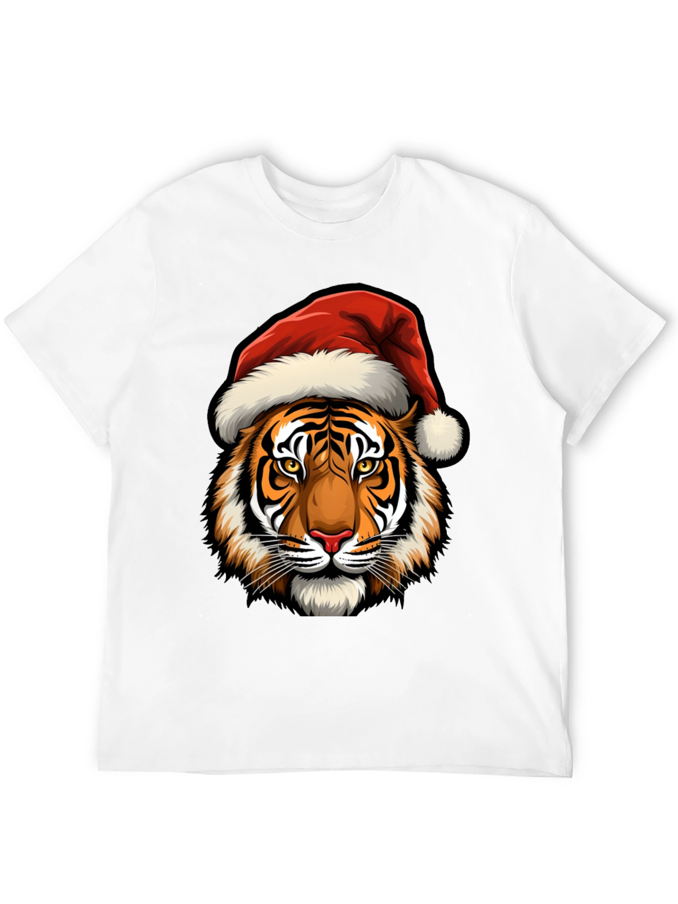 Christmas Tiger Graphic Tee