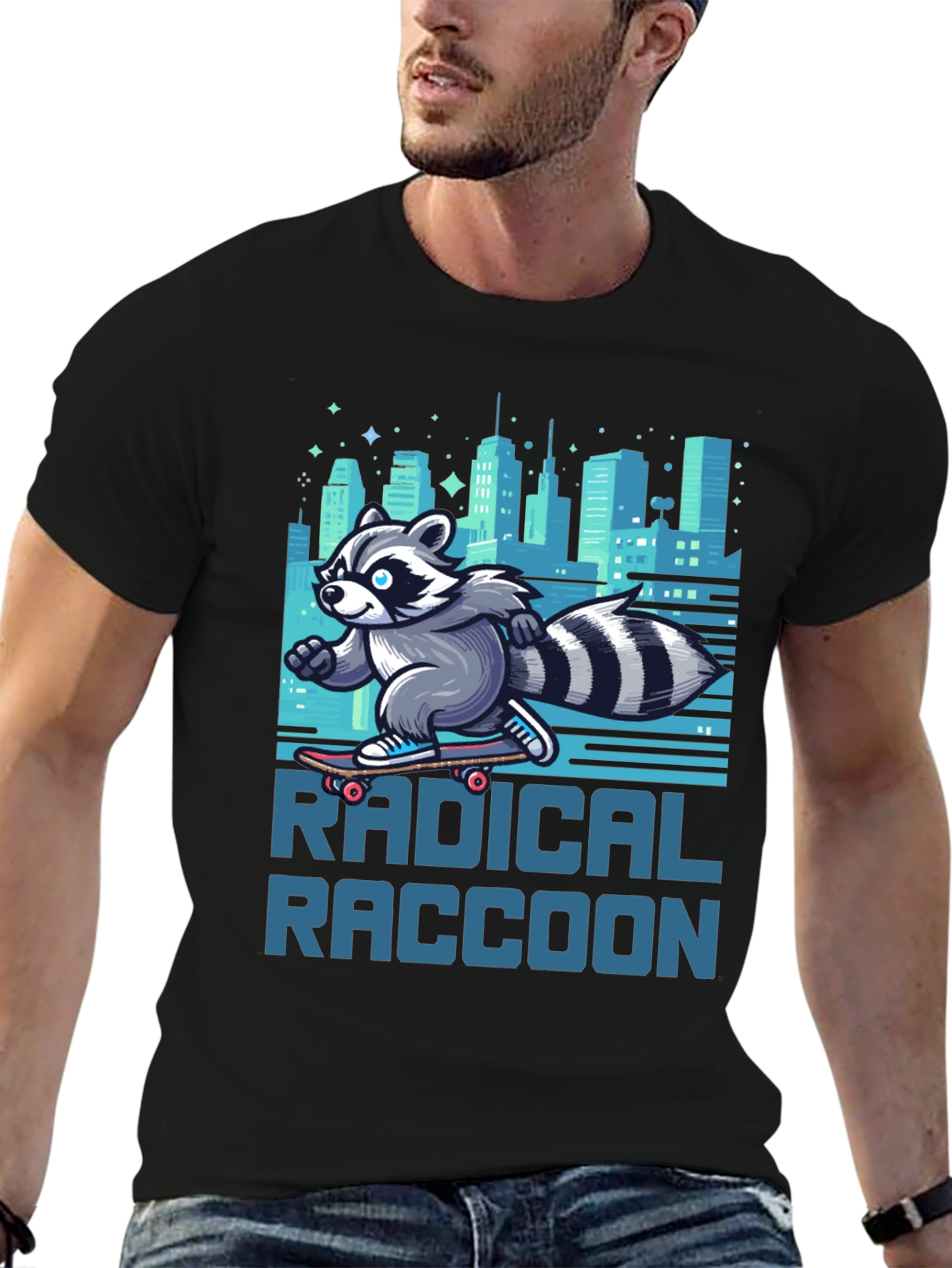Radical Raccoon Graphic Tee