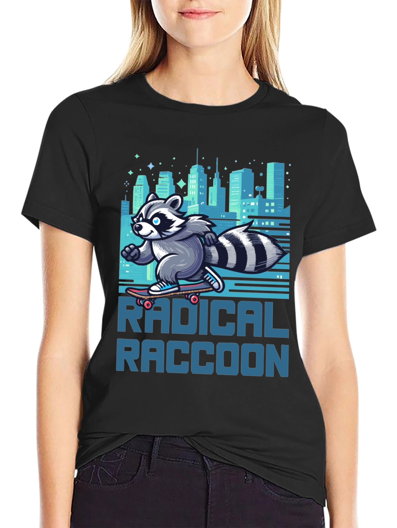 Radical Raccoon Graphic Tee