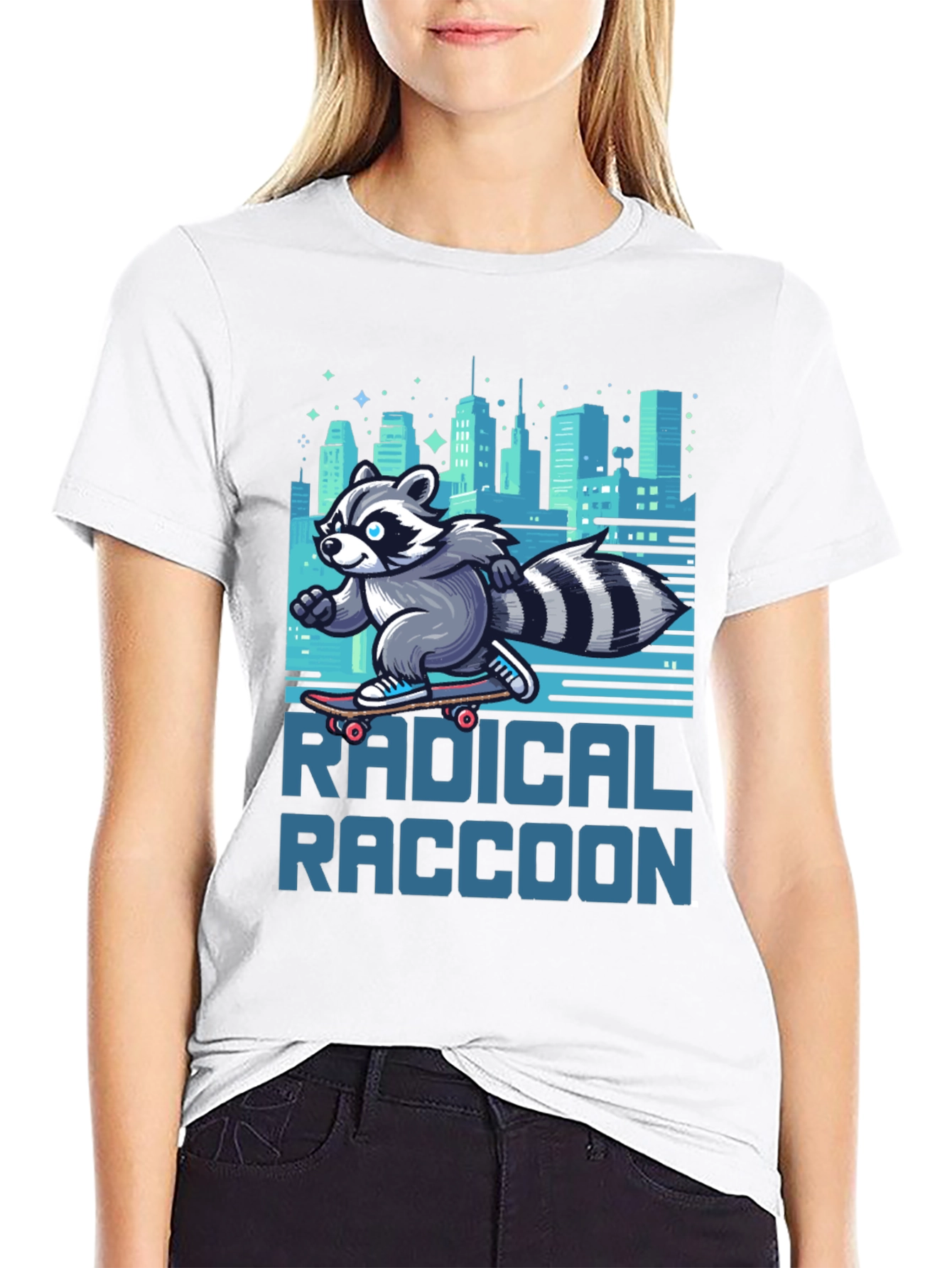 Radical Raccoon Graphic Tee