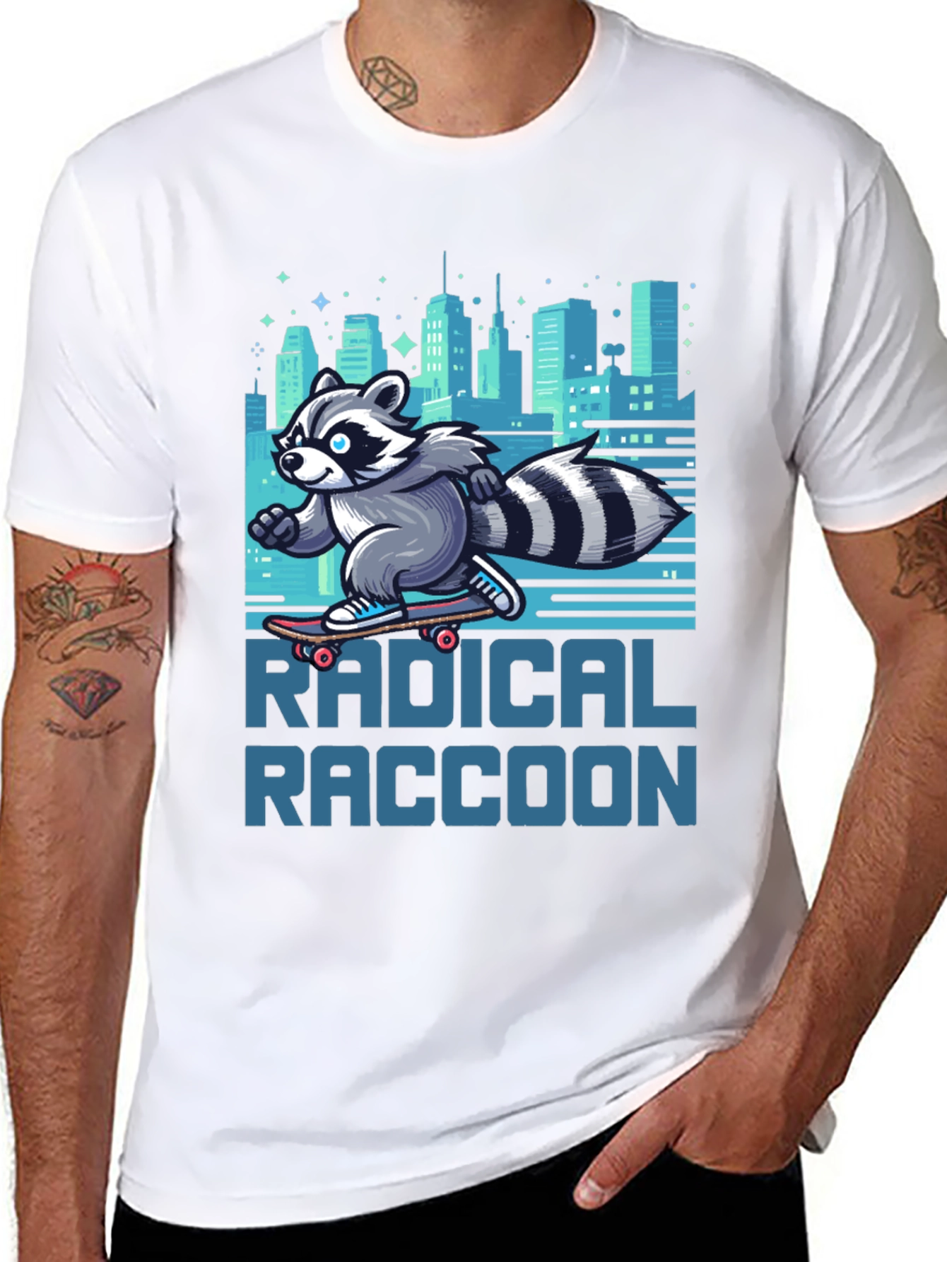 Radical Raccoon Graphic Tee