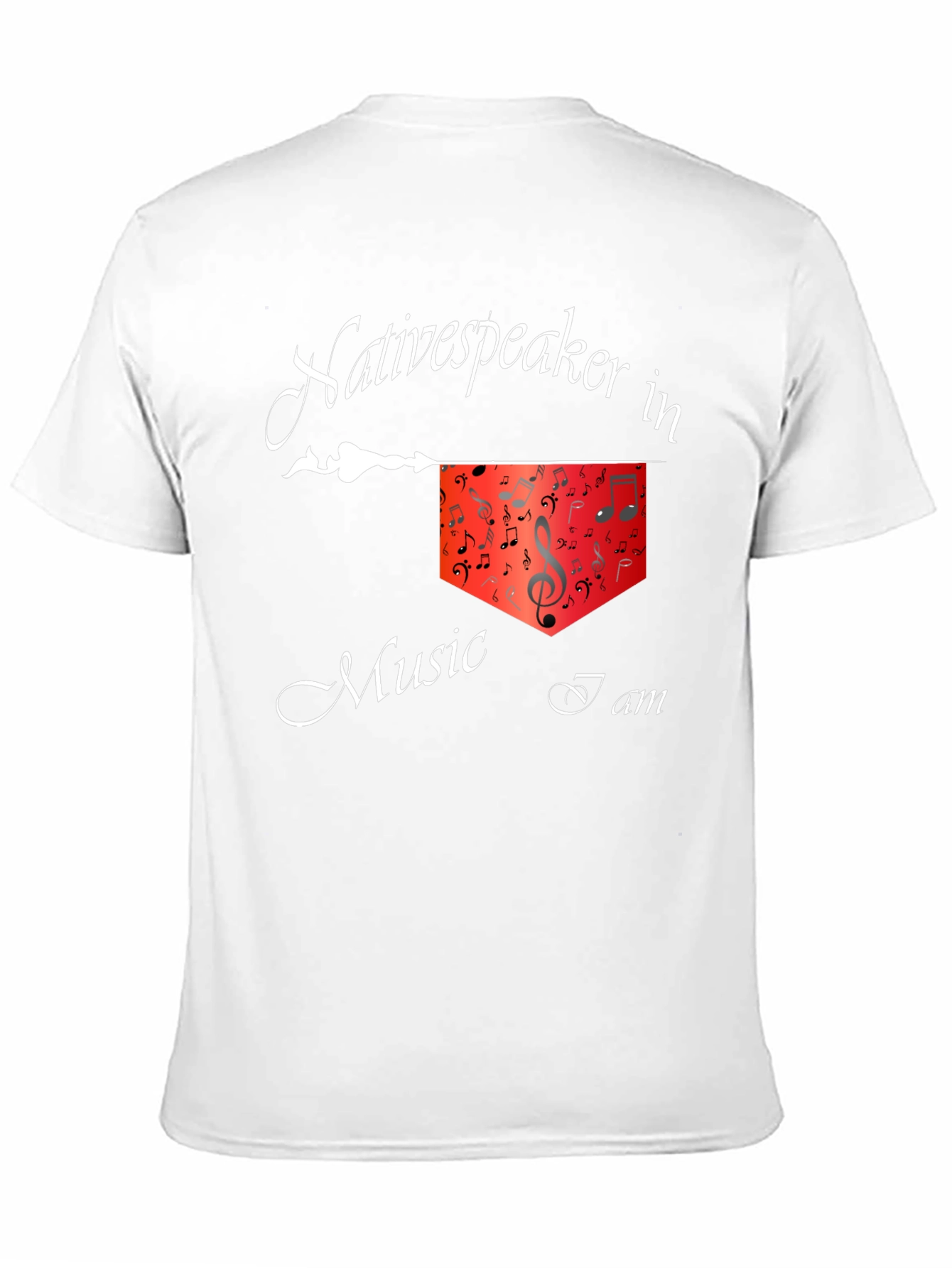 Native Speaker in Music I Am T-Shirt