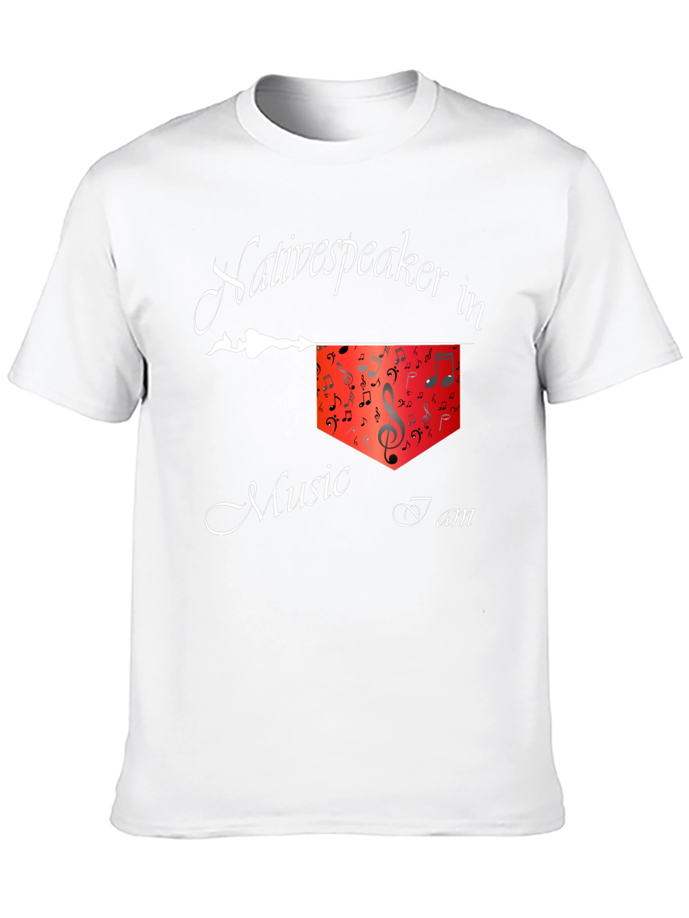 Native Speaker in Music I Am T-Shirt