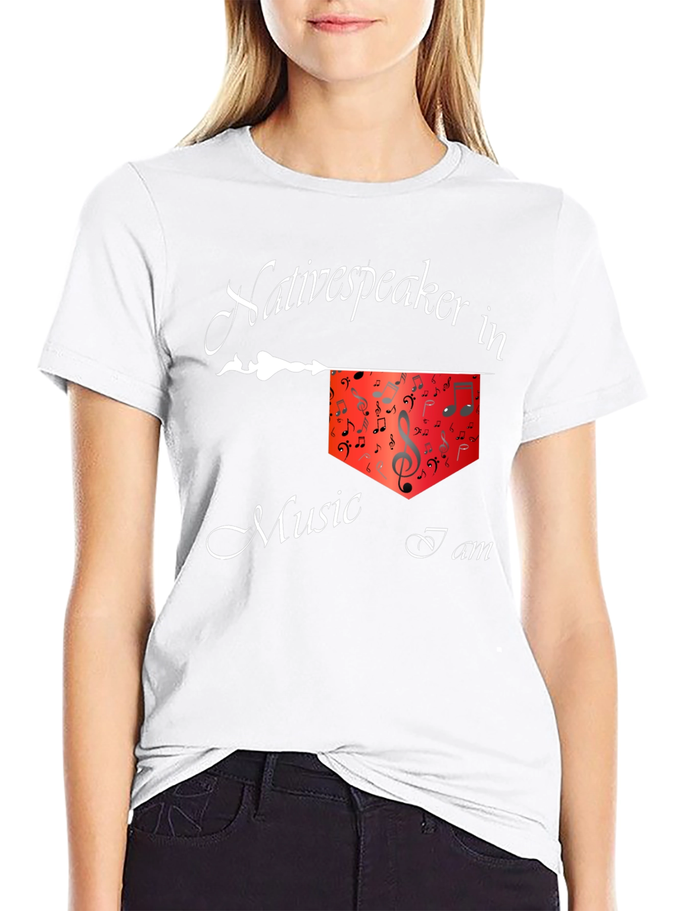 Native Speaker in Music I Am T-Shirt