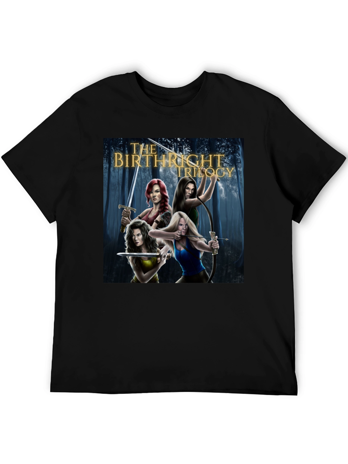 The Birthright Trilogy T-Shirt - Warrior Women Design