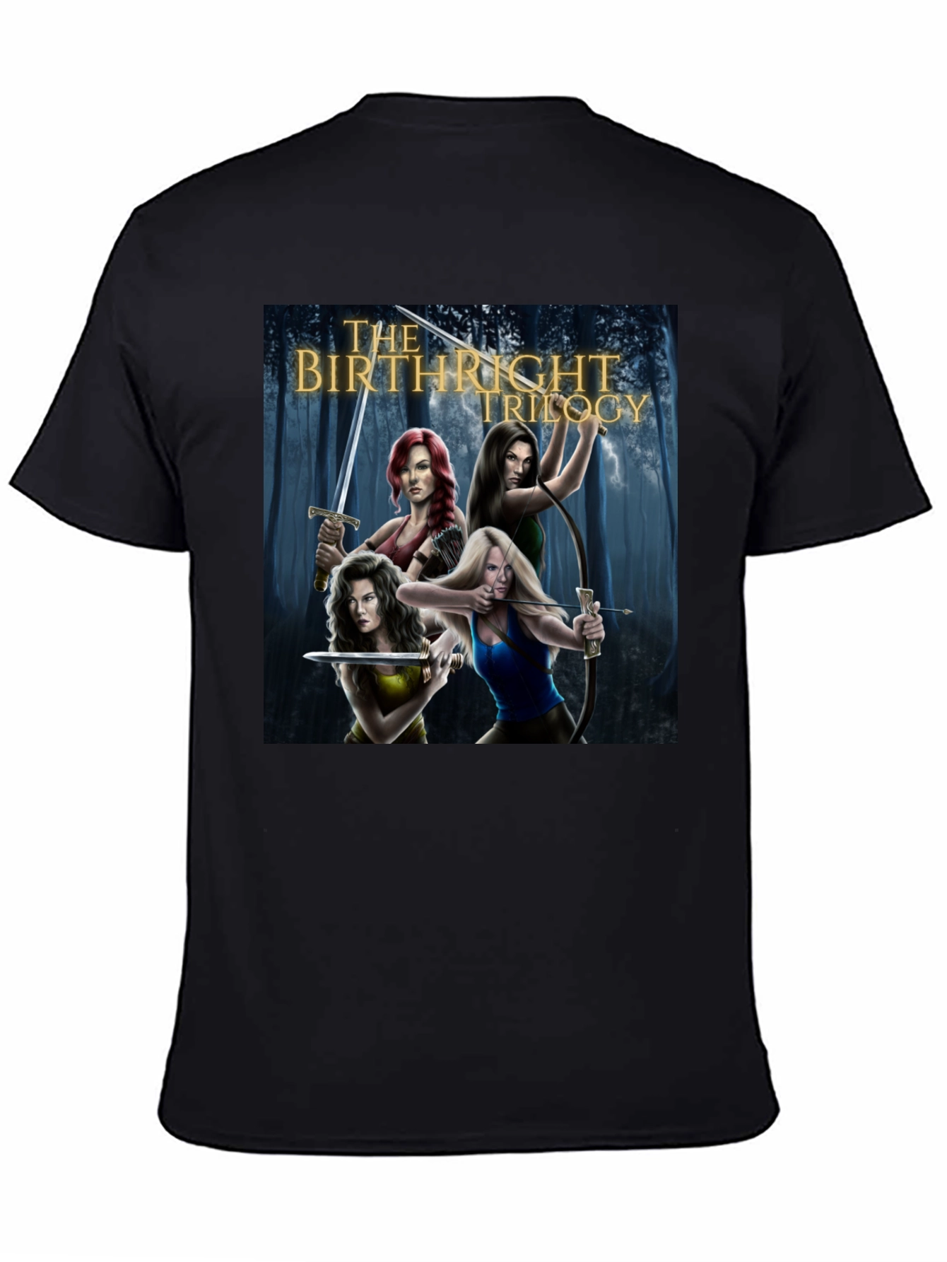 The Birthright Trilogy T-Shirt - Warrior Women Design