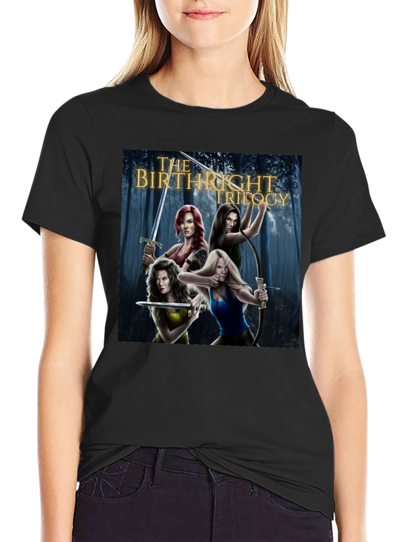 The Birthright Trilogy T-Shirt - Warrior Women Design