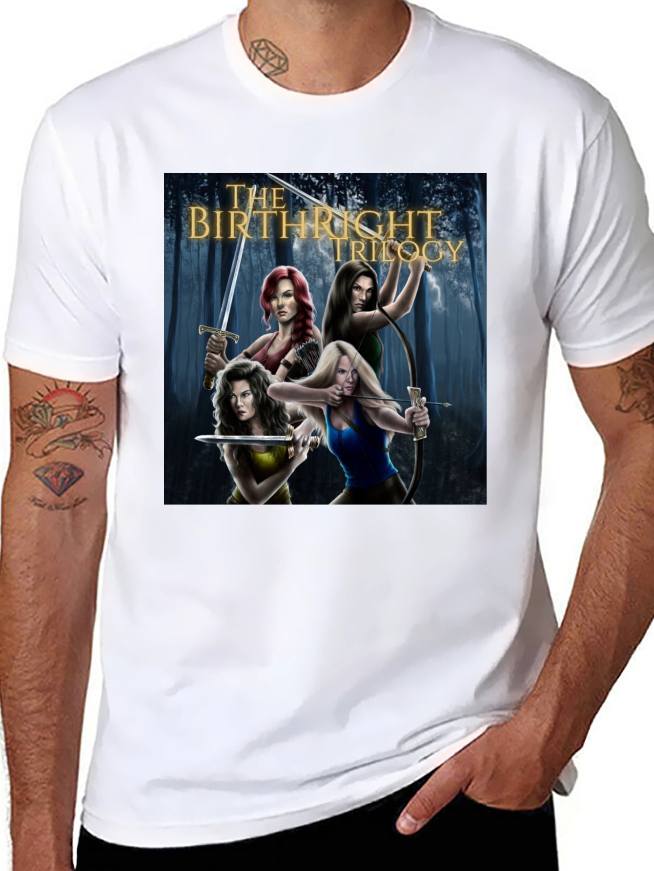 The Birthright Trilogy T-Shirt - Warrior Women Design