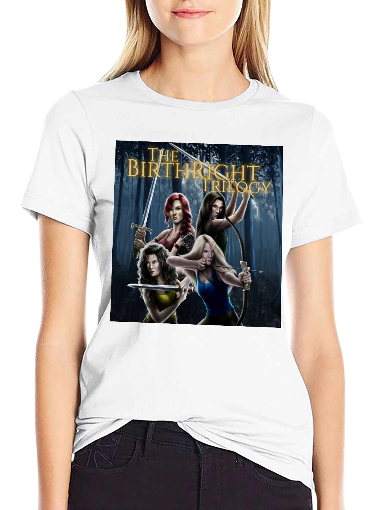 The Birthright Trilogy T-Shirt - Warrior Women Design