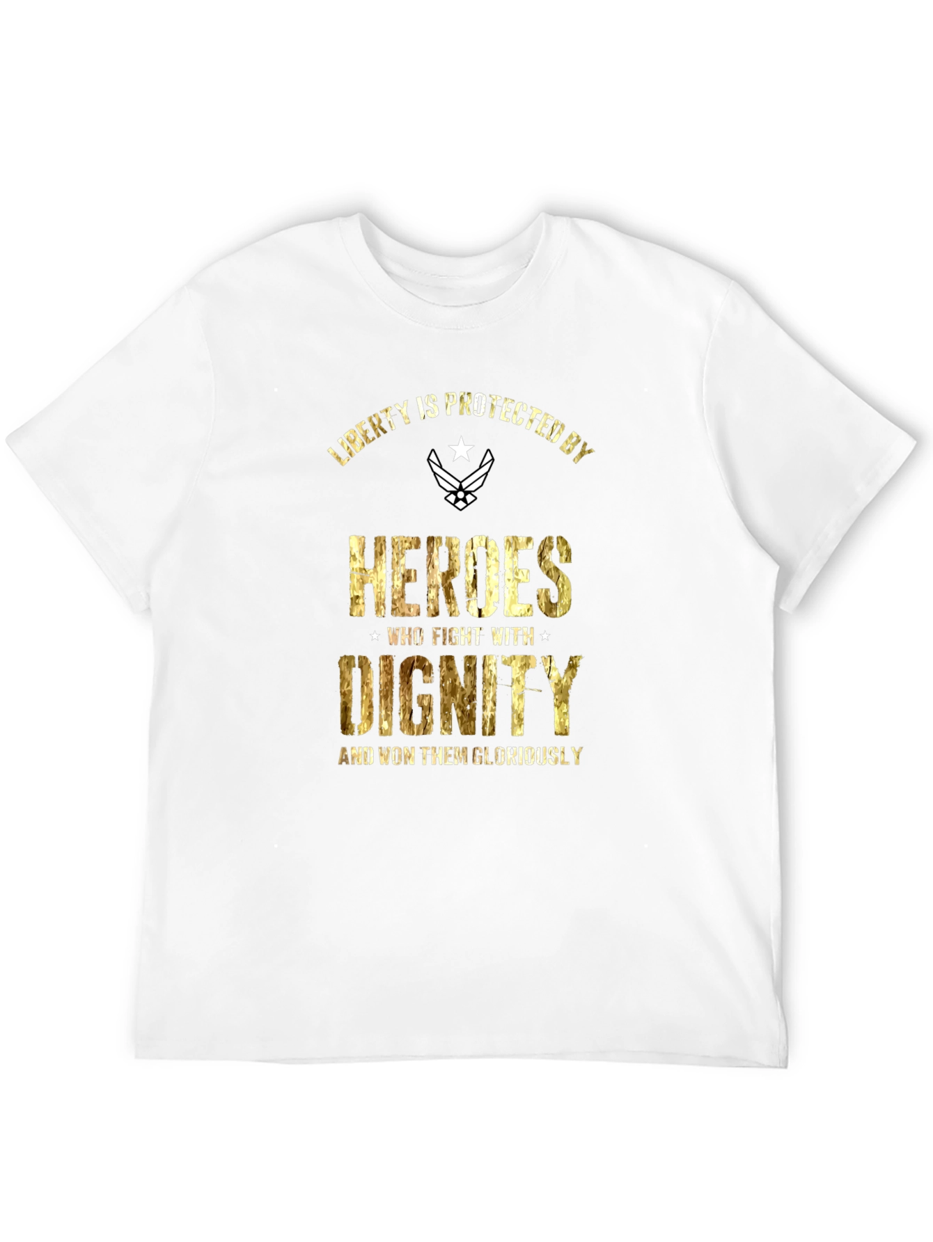 Liberty Heroes T-Shirt - Dignity and Glory