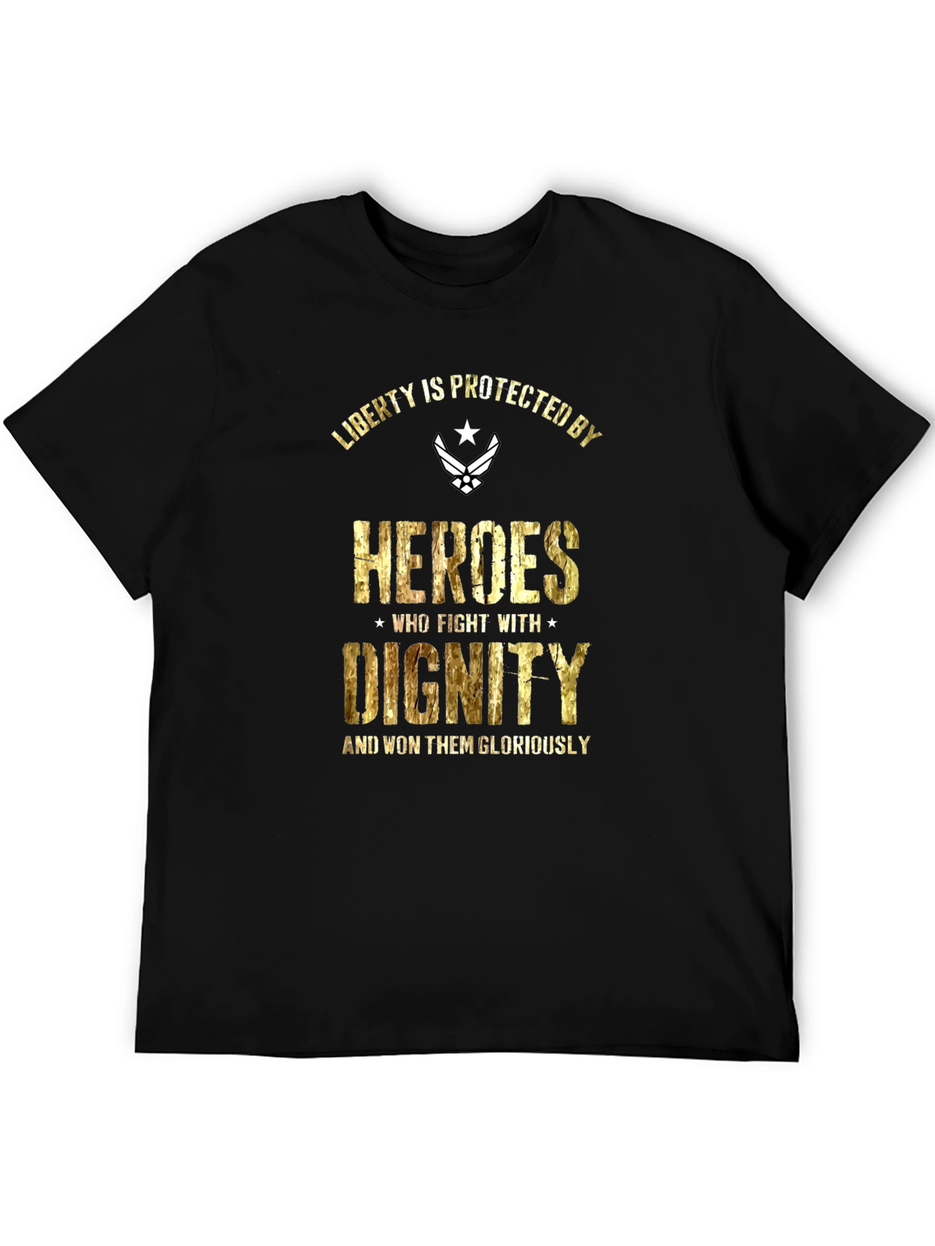 Liberty Heroes T-Shirt - Dignity and Glory
